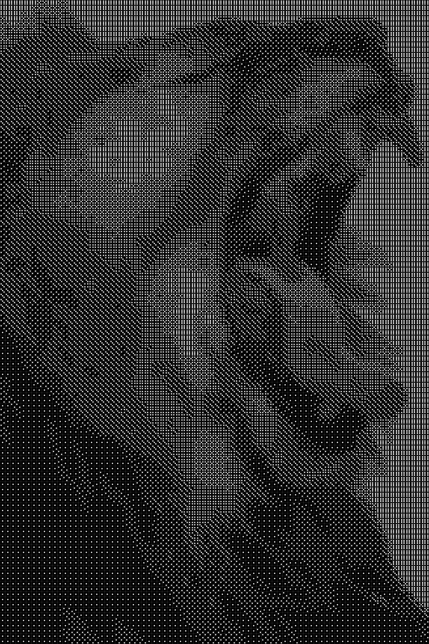 Lion 6 Dice Art- Handcrafted Dice Mosaic using 10,000+ Dice, Two Size Options
