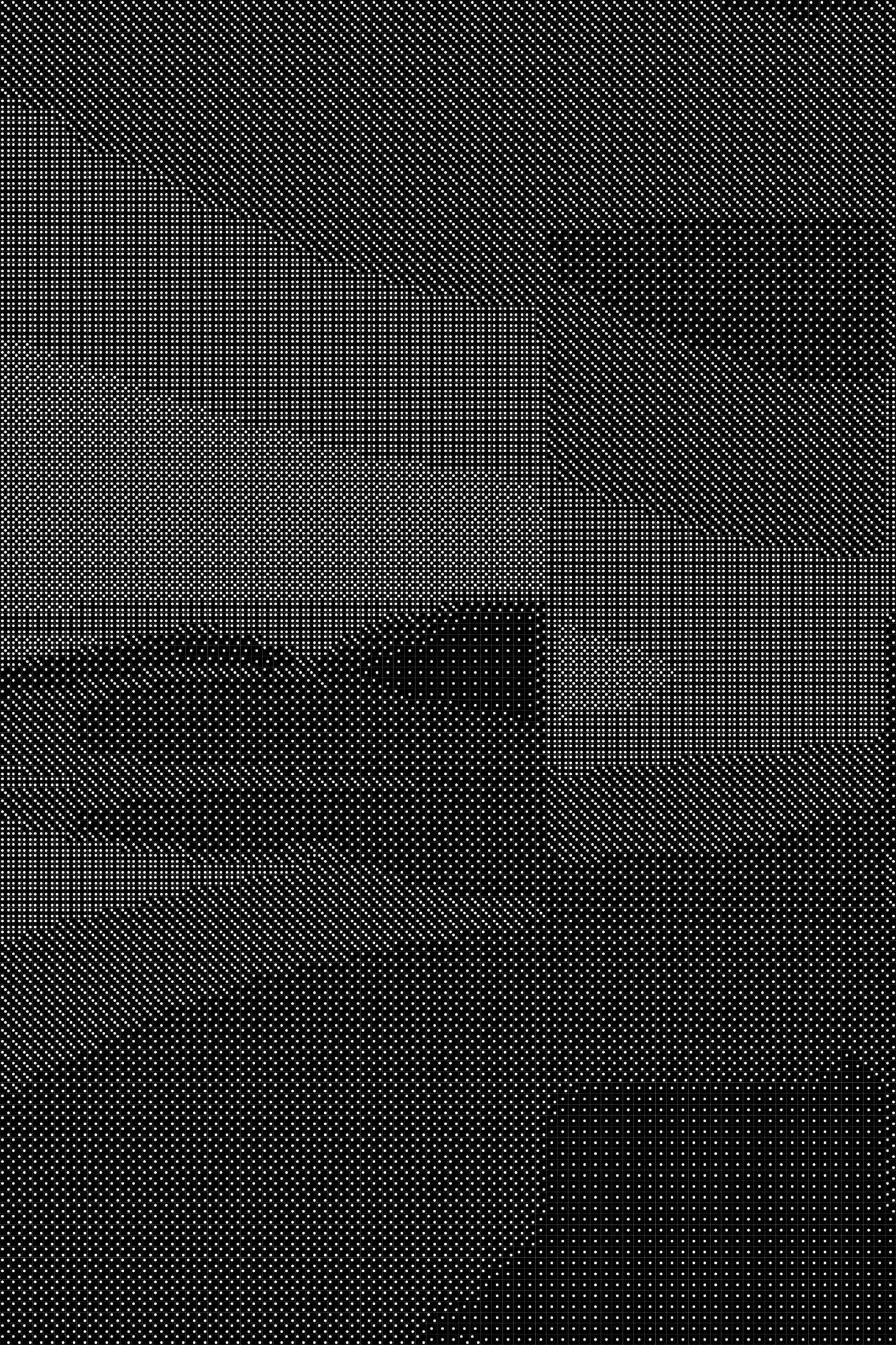 Abstract 2 Dice Art- Handcrafted Dice Mosaic using 10,000+ Dice, Two Size Options