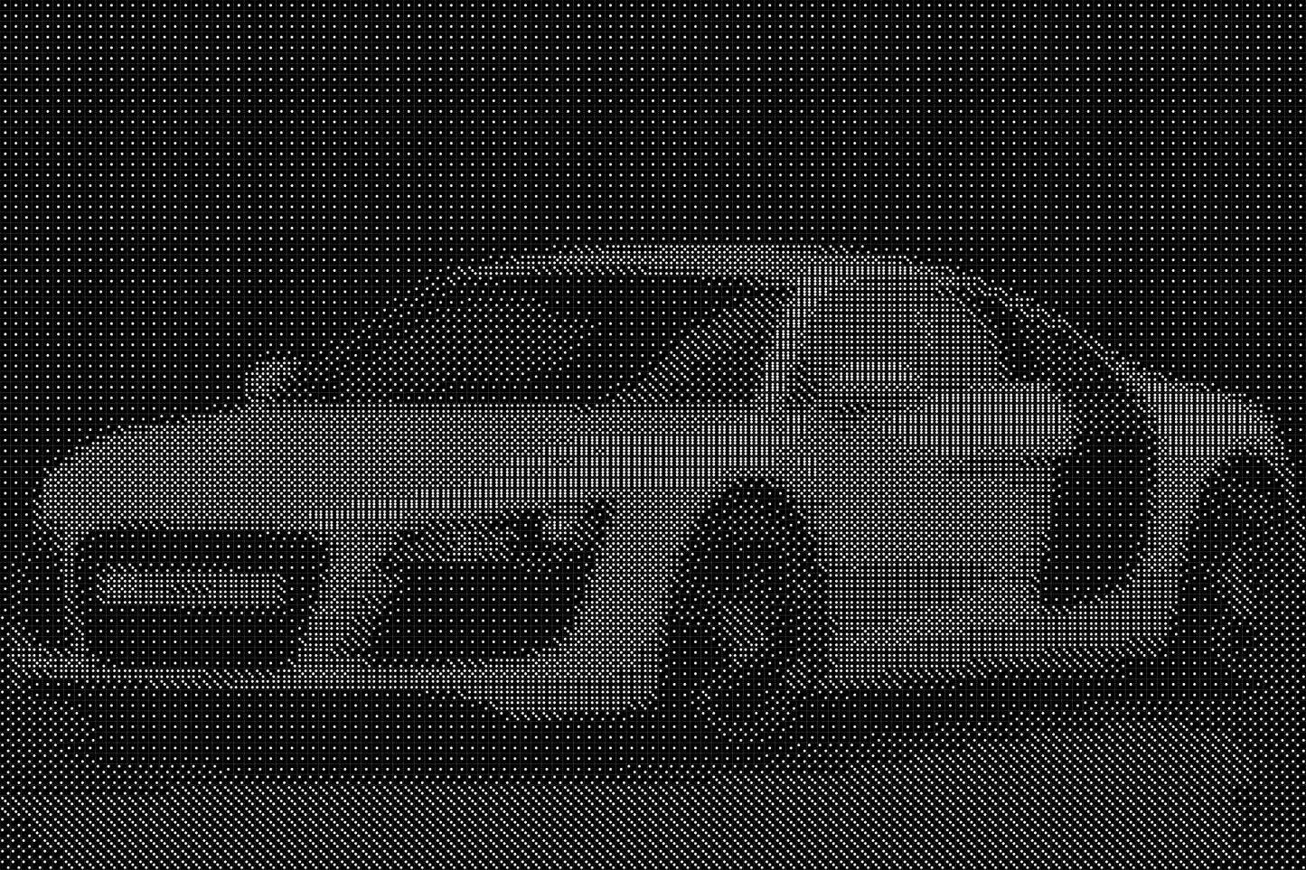 Audi R8 2 Dice Art- Handcrafted Dice Mosaic using 10,000+ Dice, Two Size Options