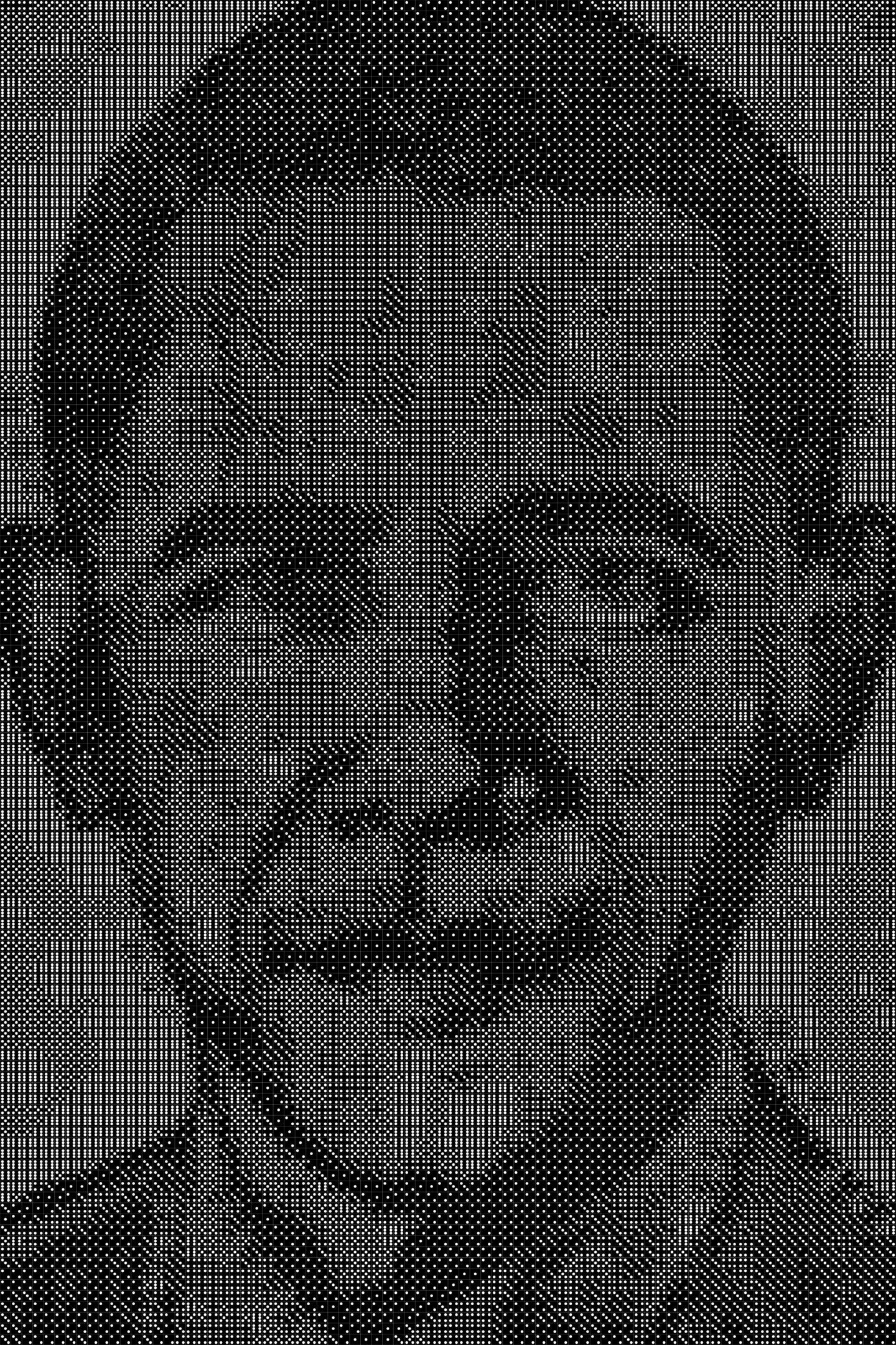 Barack Obama 2 Dice Art- Handcrafted Dice Mosaic using 10,000+ Dice, Two Size Options