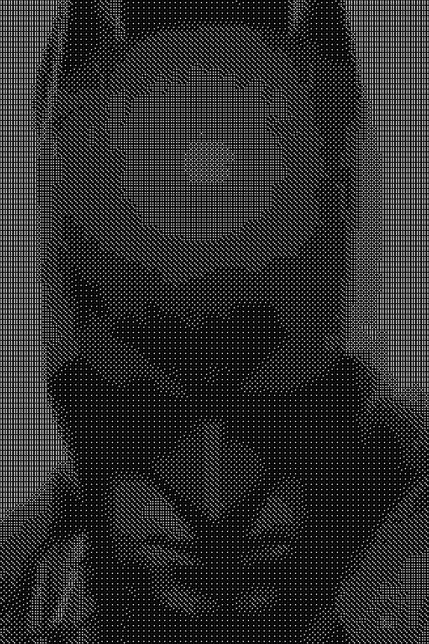 Batman 3 Dice Art- Handcrafted Dice Mosaic using 10,000+ Dice, Two Size Options