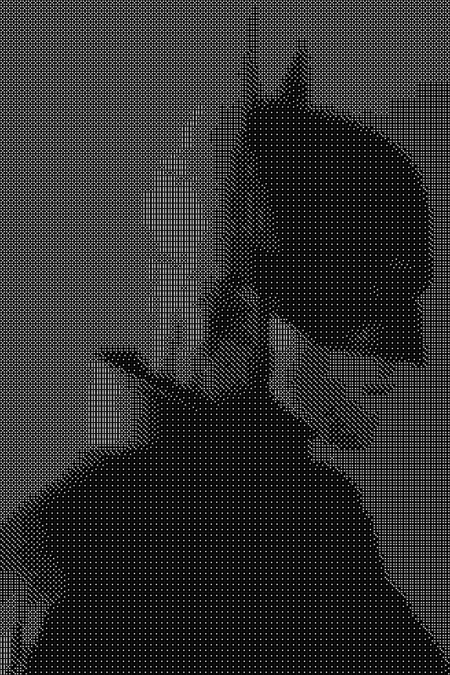 Batman 5 Dice Art- Handcrafted Dice Mosaic using 10,000+ Dice, Two Size Options