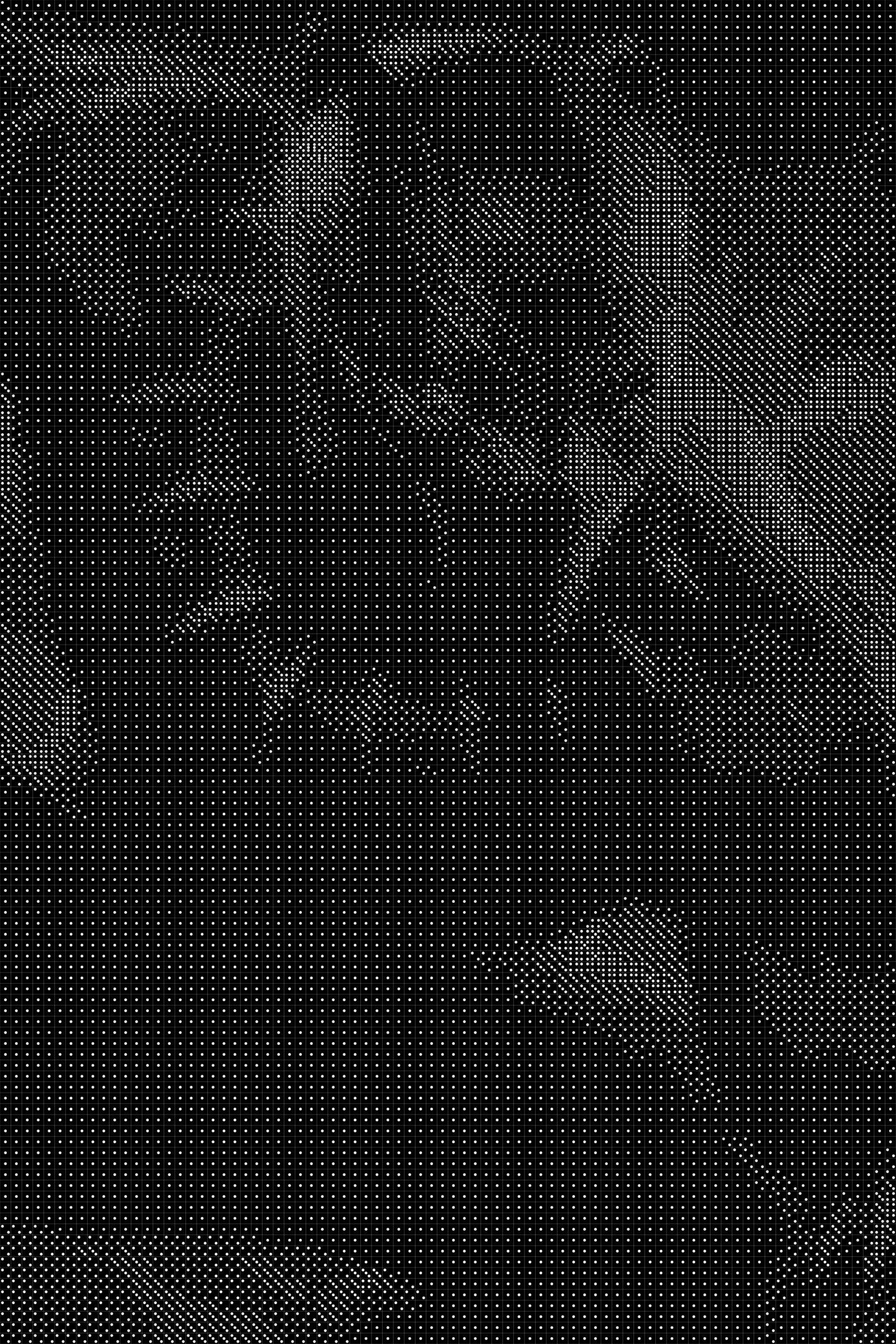 Black Panther 4 Dice Art- Handcrafted Dice Mosaic using 10,000+ Dice, Two Size Options