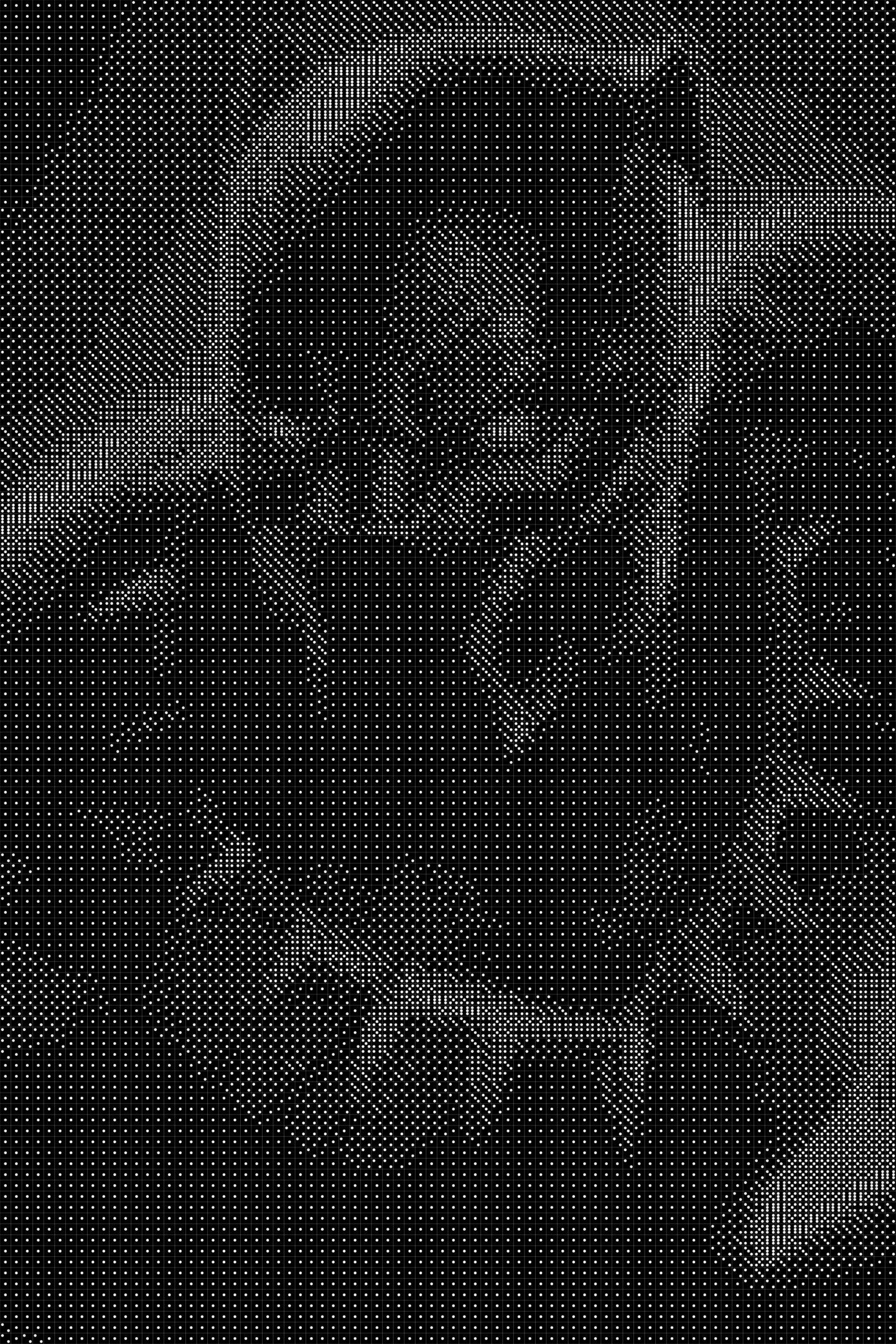 Black Panther 5 Dice Art- Handcrafted Dice Mosaic using 10,000+ Dice, Two Size Options