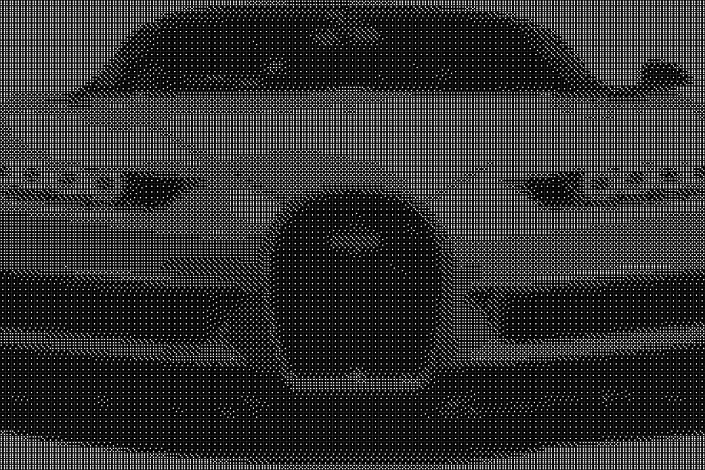 Bugatti 4 Dice Art- Handcrafted Dice Mosaic using 10,000+ Dice, Two Size Options