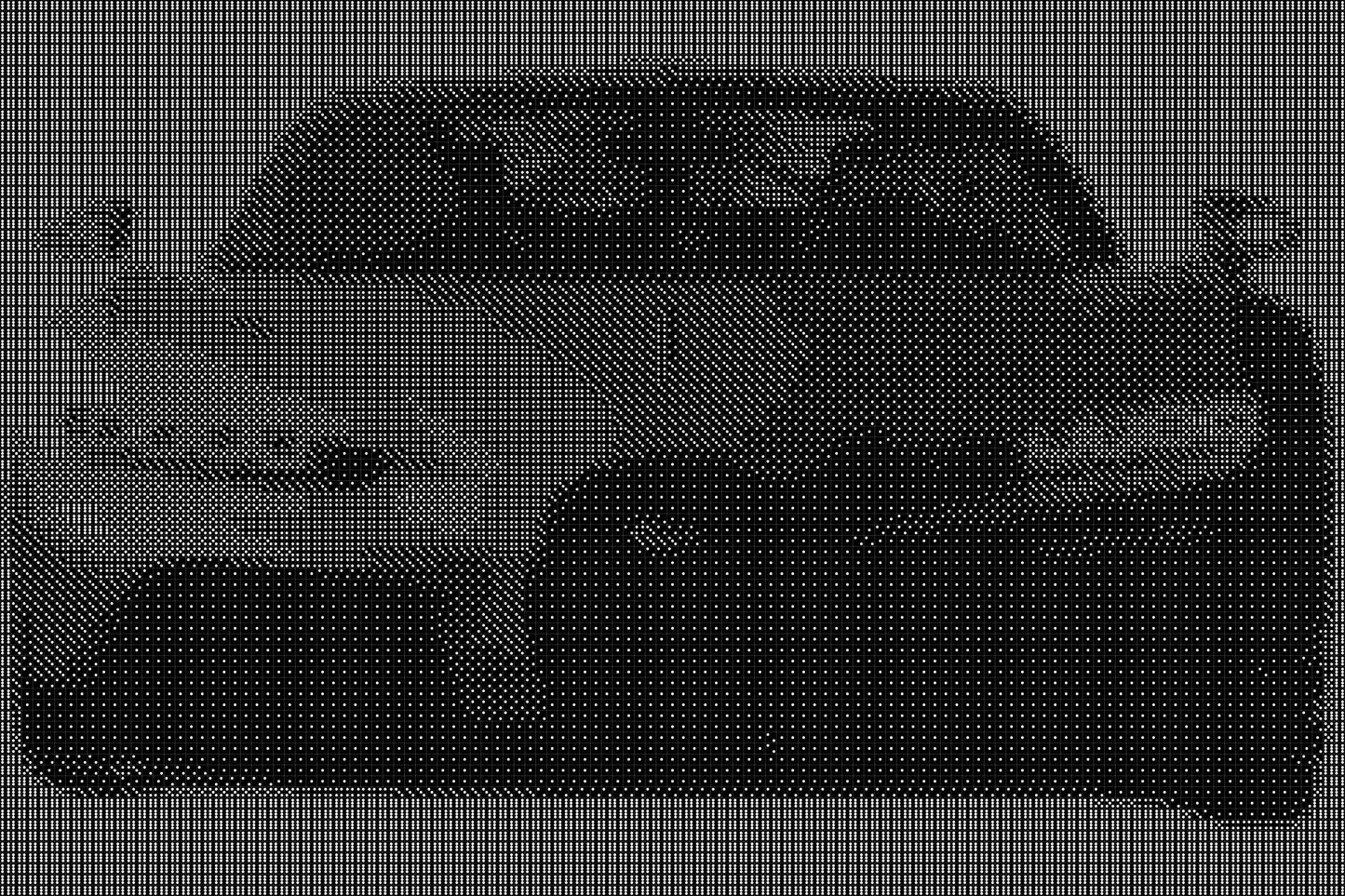 Bugatti 7 Dice Art- Handcrafted Dice Mosaic using 10,000+ Dice, Two Size Options