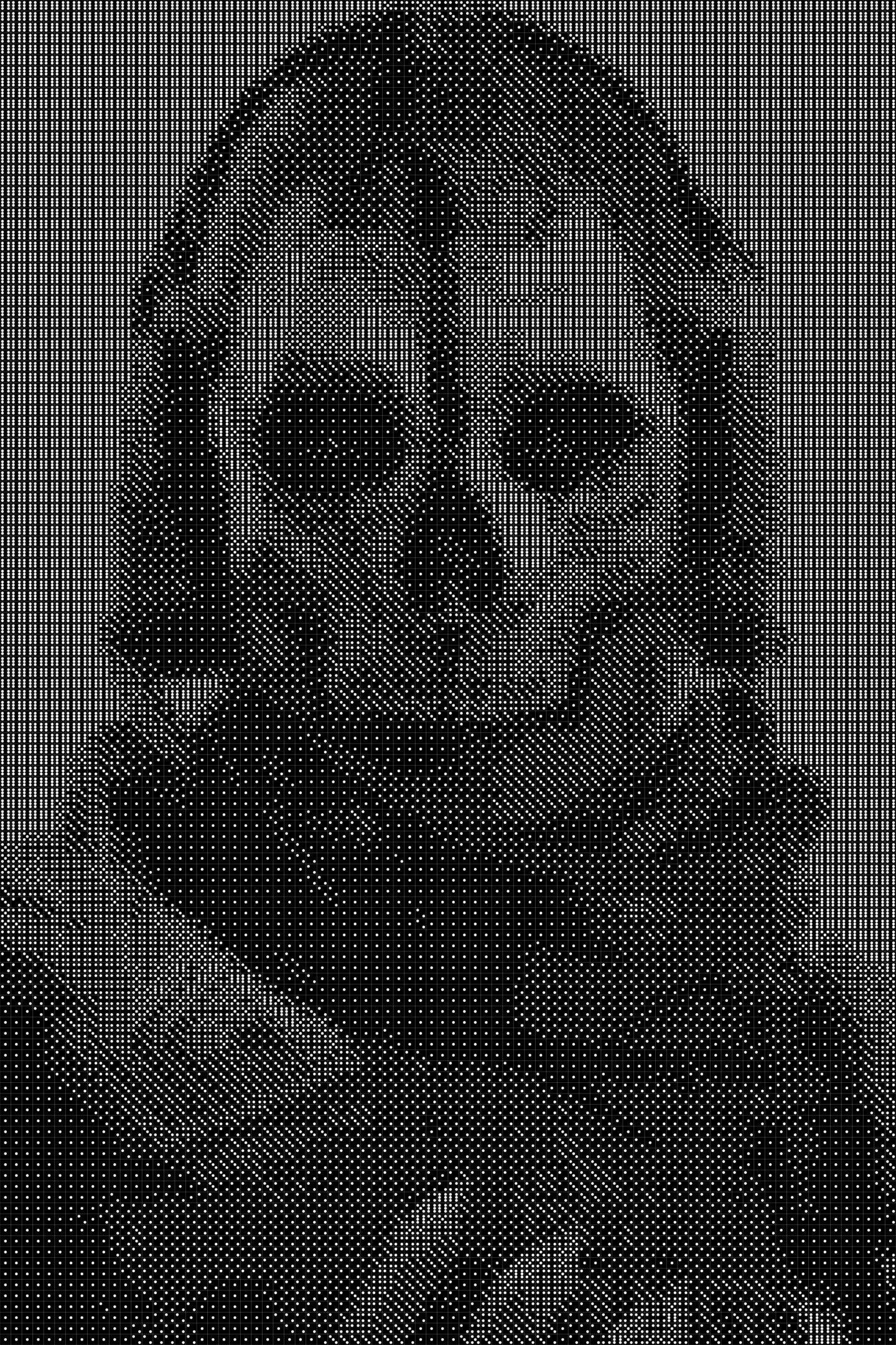 Call of Duty Dice Art- Handcrafted Dice Mosaic using 10,000+ Dice, Two Size Options