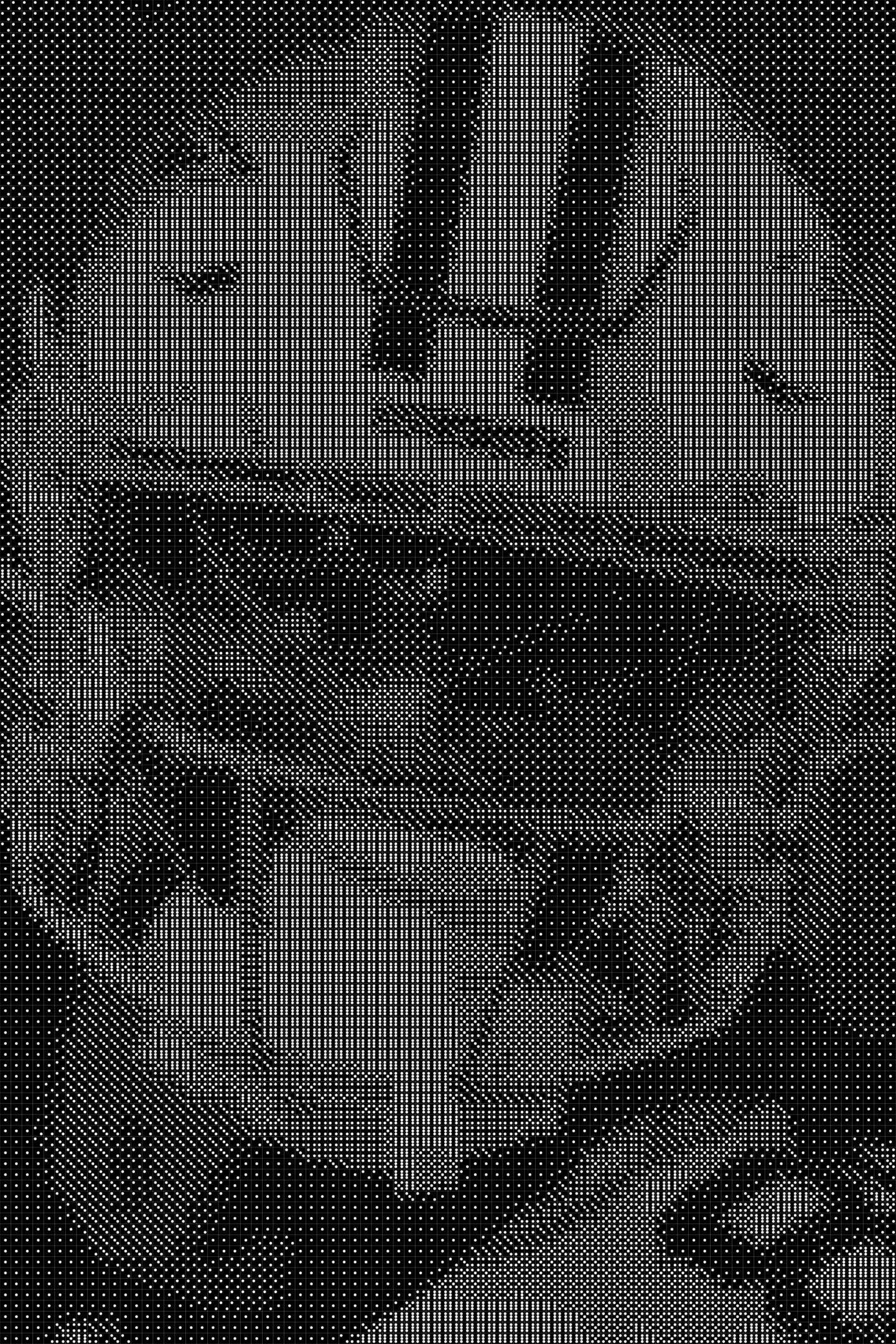 Ceedee Lamb Dice Art- Handcrafted Dice Mosaic using 10,000+ Dice, Two Size Options