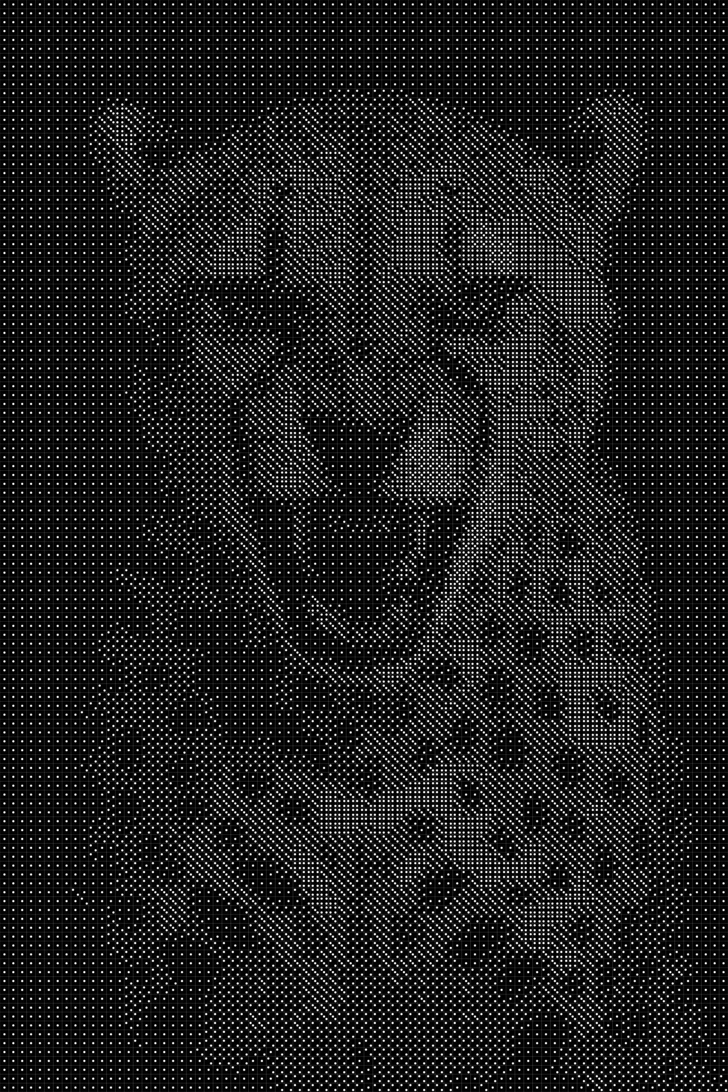 Cheetah Dice Art- Handcrafted Dice Mosaic using 10,000+ Dice, Two Size Options
