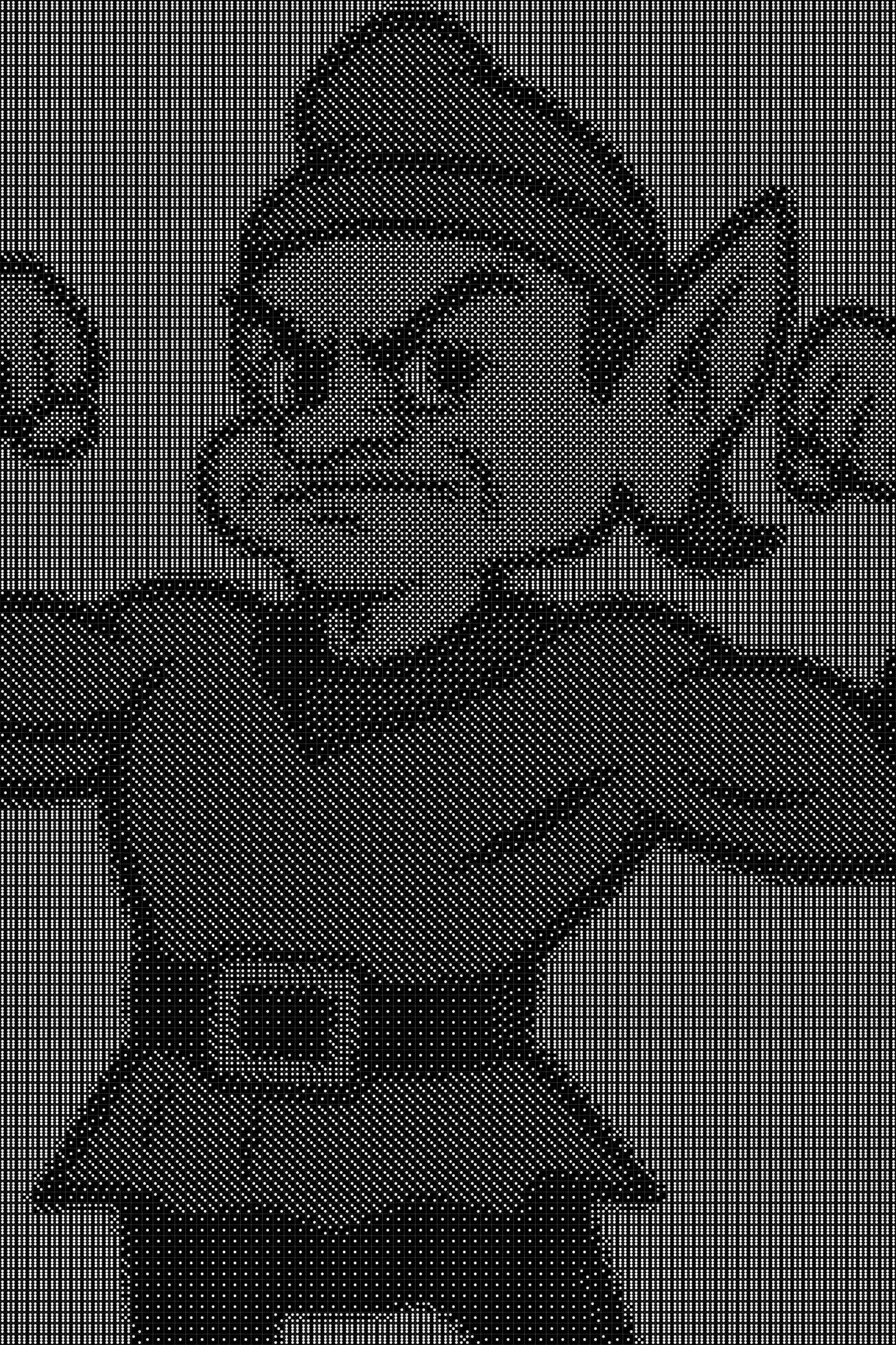 Clevland Browns NFL Dice Art- Handcrafted Dice Mosaic using 10,000+ Dice, Two Size Options