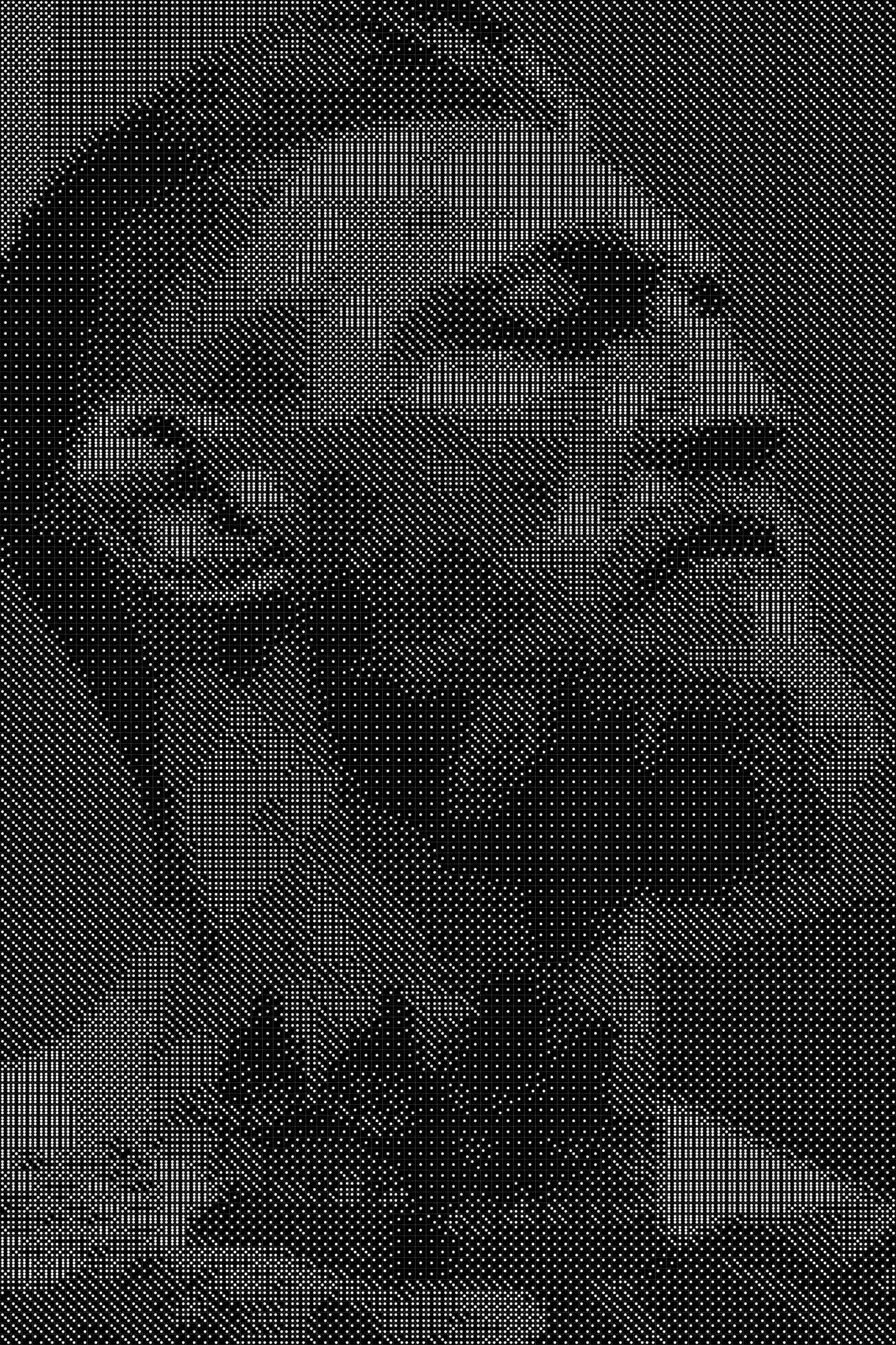 Conor McGregor 3 Dice Art- Handcrafted Dice Mosaic using 10,000+ Dice, Two Size Options