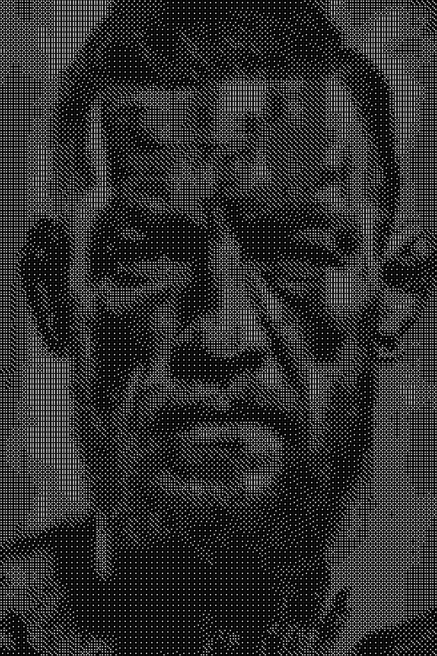 Conor McGregor 6 Dice Art- Handcrafted Dice Mosaic using 10,000+ Dice, Two Size Options