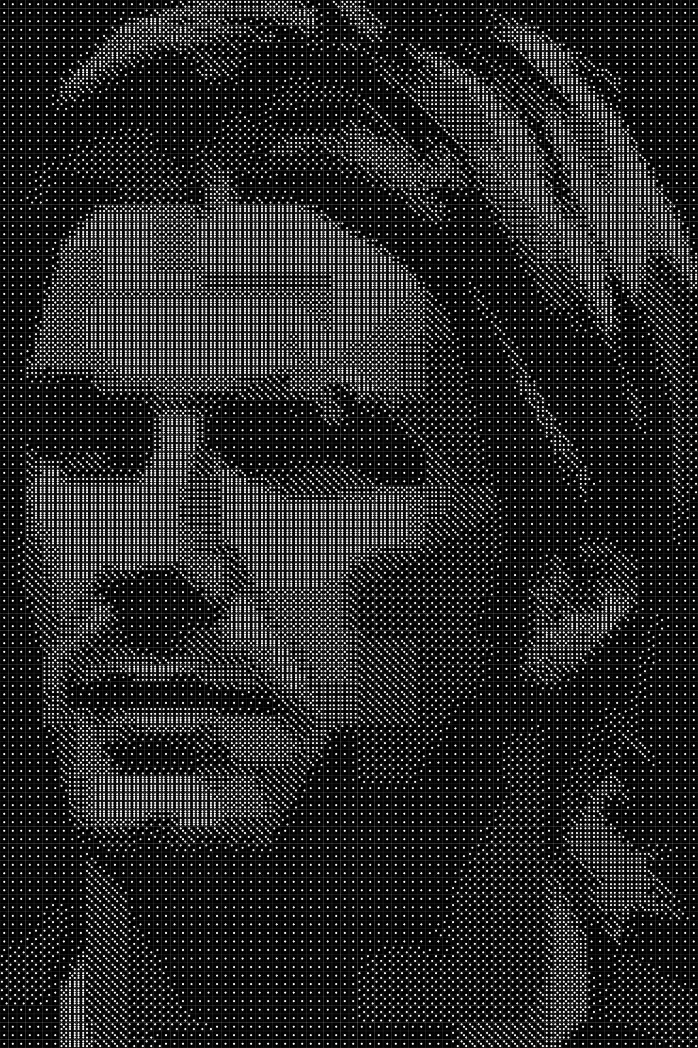 David Beckham 2 Dice Art- Handcrafted Dice Mosaic using 10,000+ Dice, Two Size Options