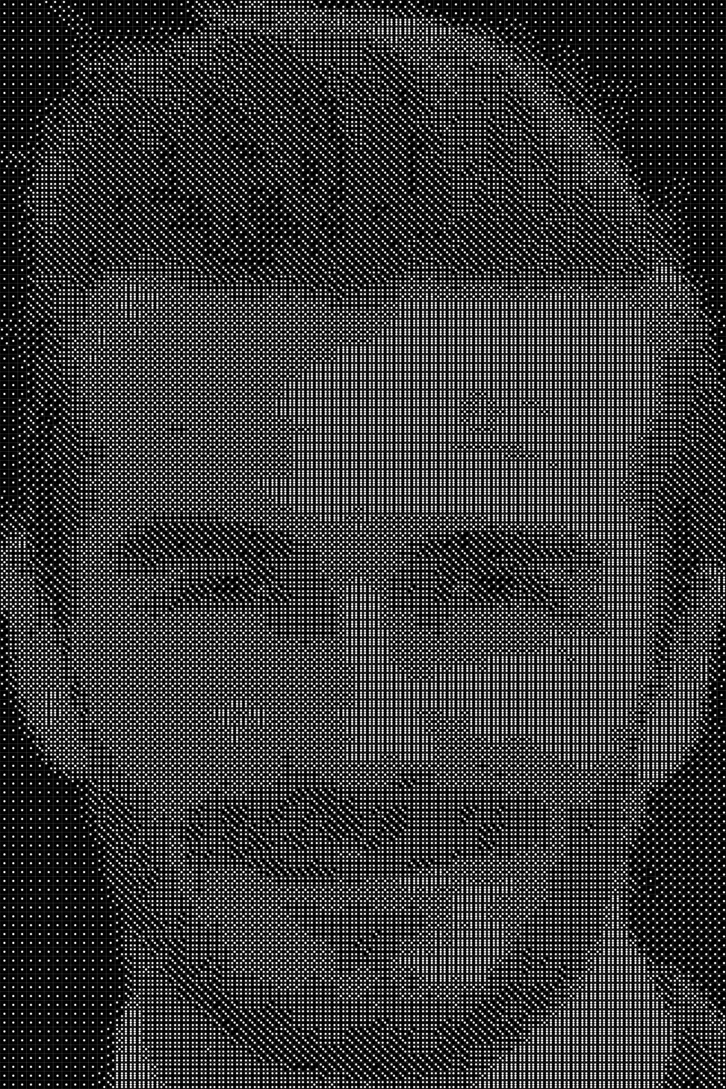 David Beckham Dice Art- Handcrafted Dice Mosaic using 10,000+ Dice, Two Size Options