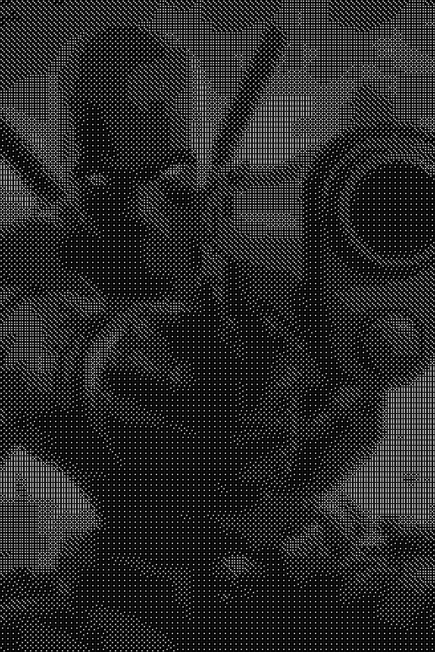 Deadpool 6 Dice Art- Handcrafted Dice Mosaic using 10,000+ Dice, Two Size Options