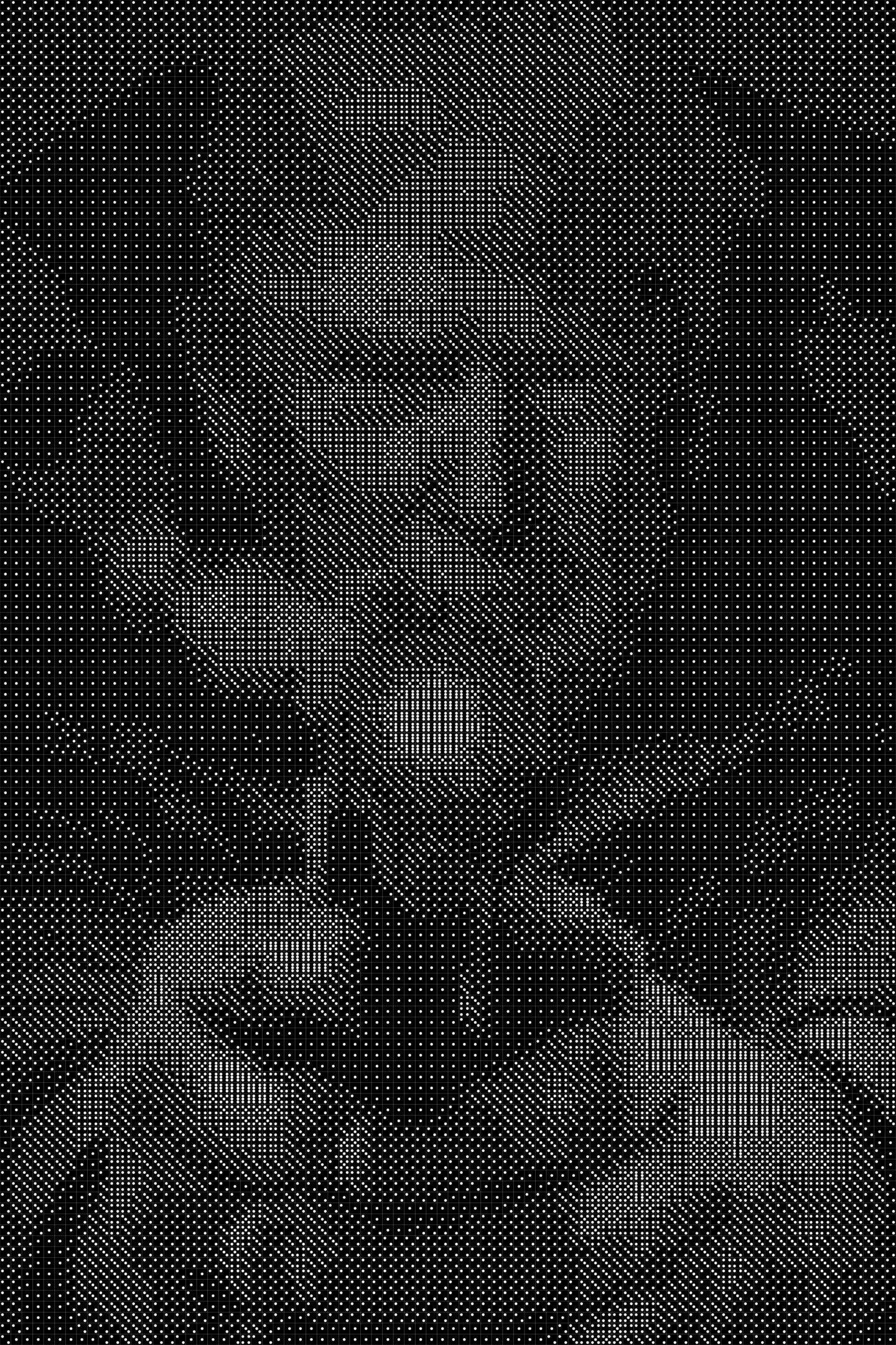 Donald Trump 21 Dice Art- Handcrafted Dice Mosaic using 10,000+ Dice, Two Size Options