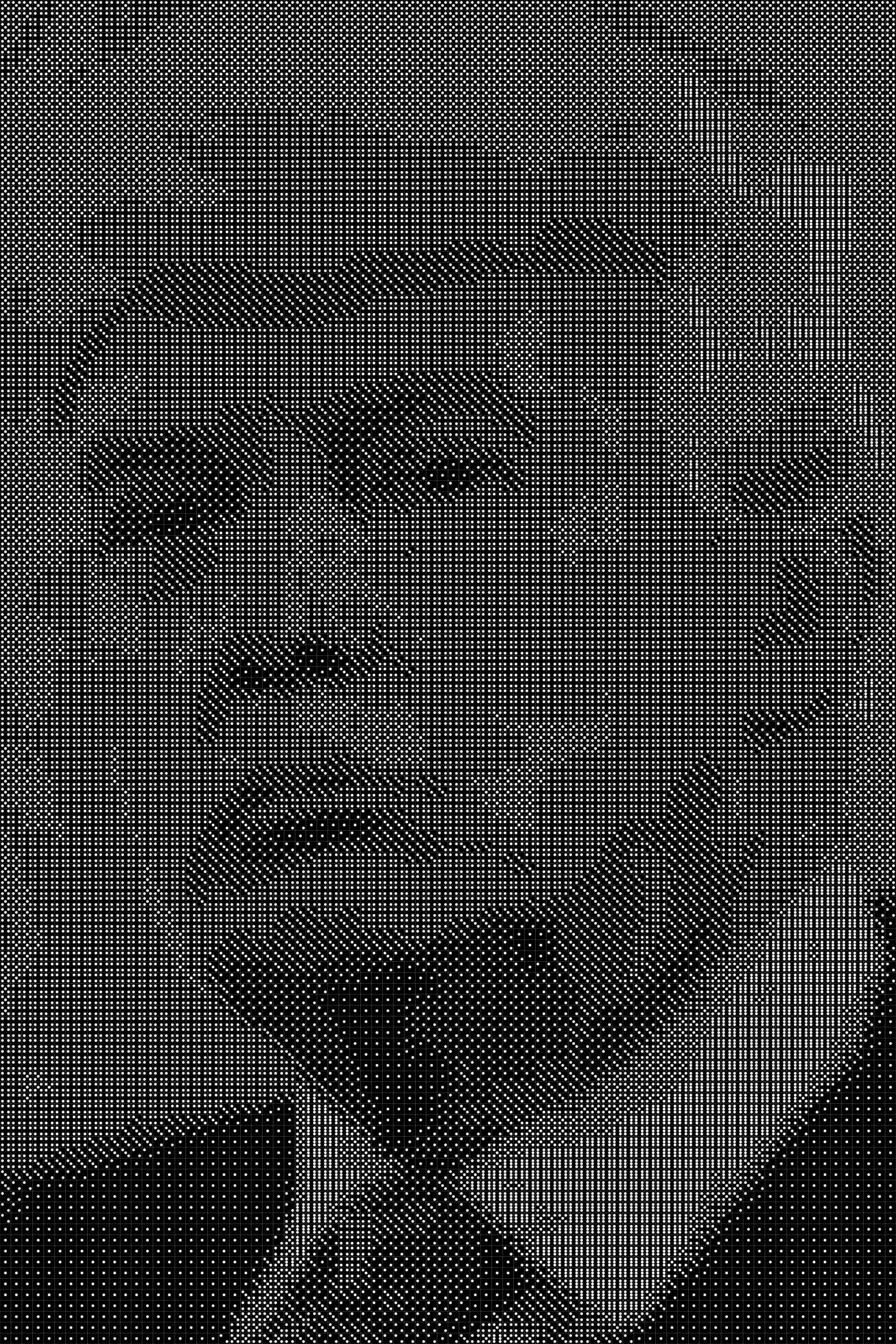 Donald Trump 5 Dice Art- Handcrafted Dice Mosaic using 10,000+ Dice, Two Size Options