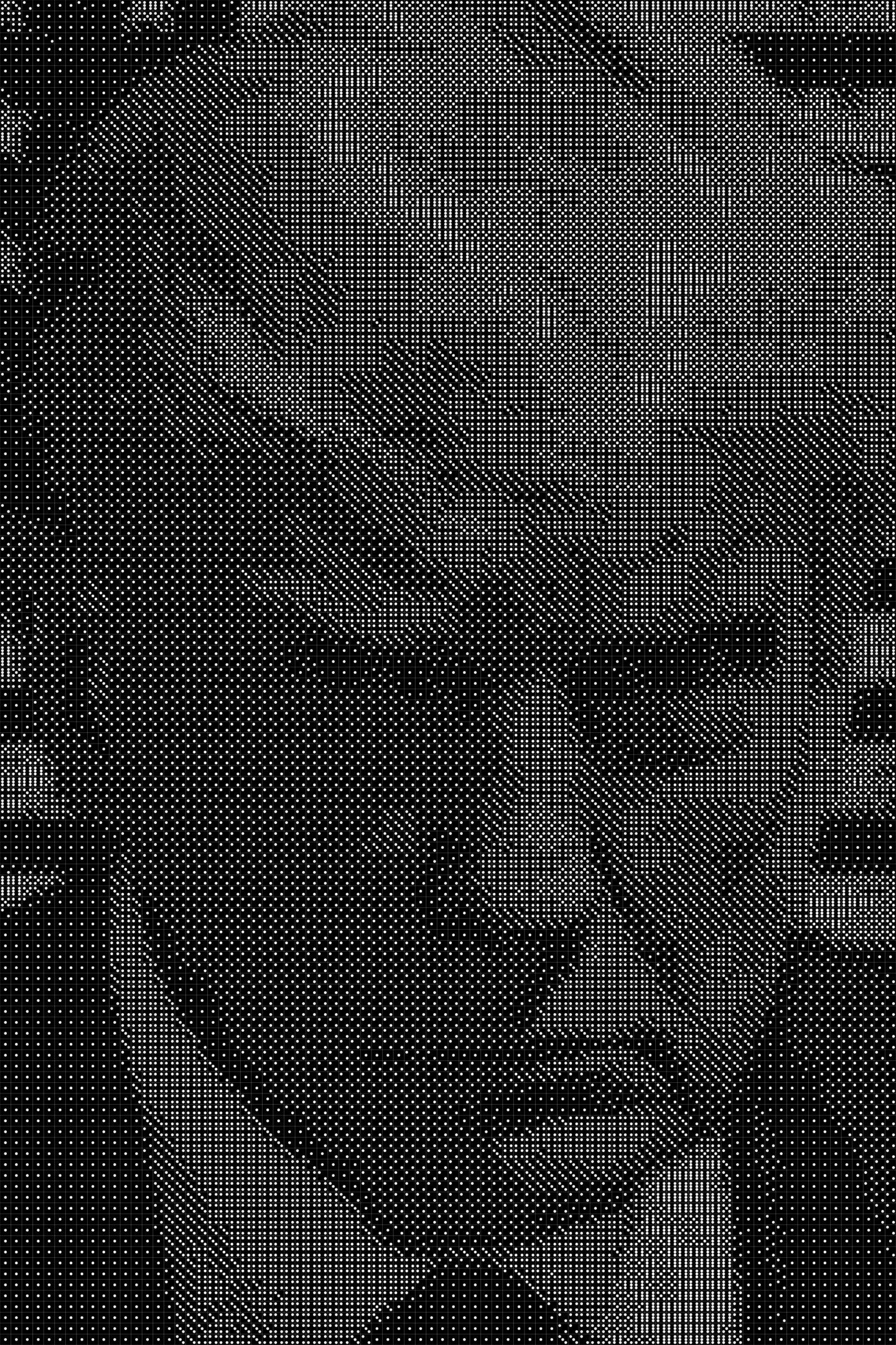 Donald Trump Dice Art- Handcrafted Dice Mosaic using 10,000+ Dice, Two Size Options