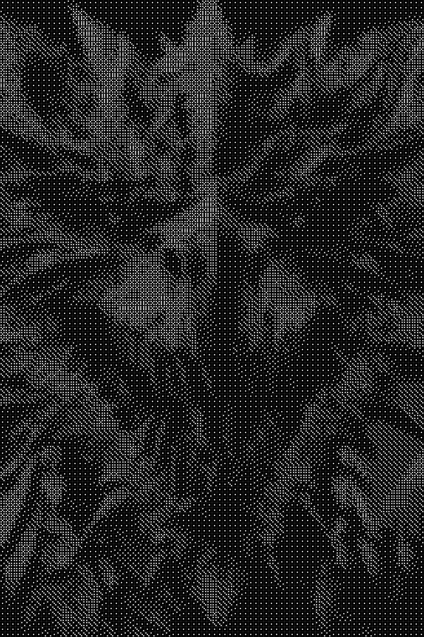 Dragon 5 Dice Art- Handcrafted Dice Mosaic using 10,000+ Dice, Two Size Options