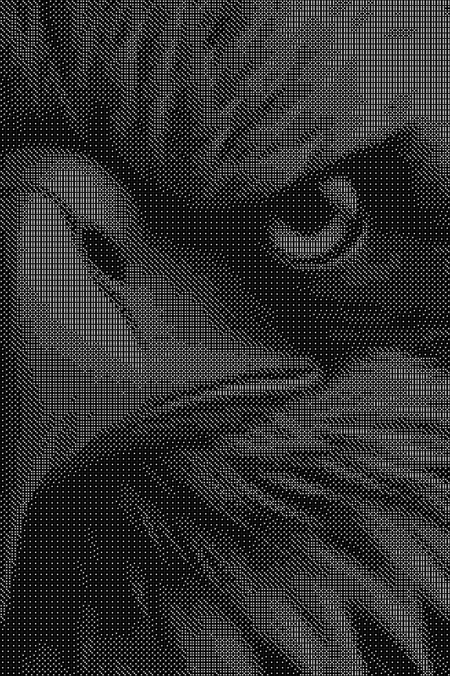 Eagle 8 Dice Art- Handcrafted Dice Mosaic using 10,000+ Dice, Two Size Options