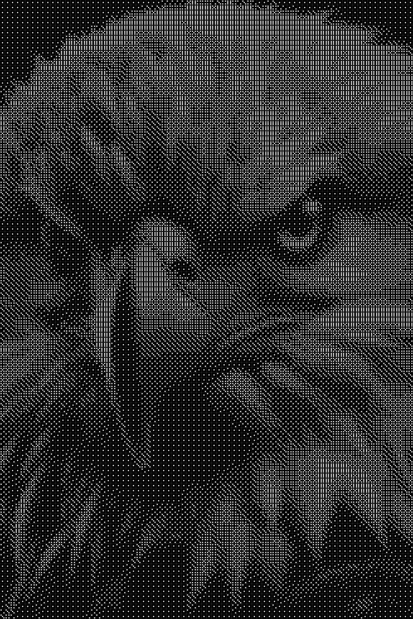 Eagle 9 Dice Art- Handcrafted Dice Mosaic using 10,000+ Dice, Two Size Options