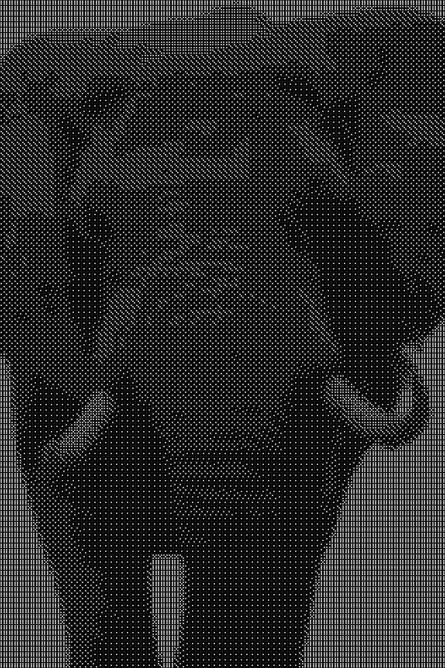 Elephant Dice Art- Handcrafted Dice Mosaic using 10,000+ Dice, Two Size Options