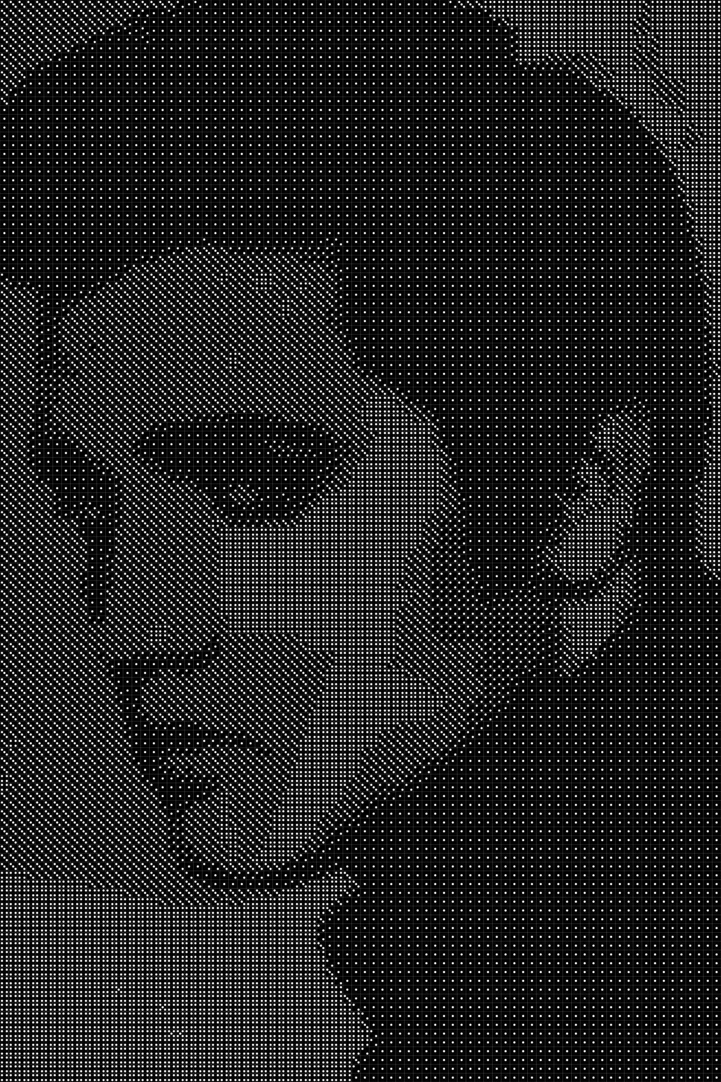 Elvis Presley 5 Dice Art- Handcrafted Dice Mosaic using 10,000+ Dice, Two Size Options