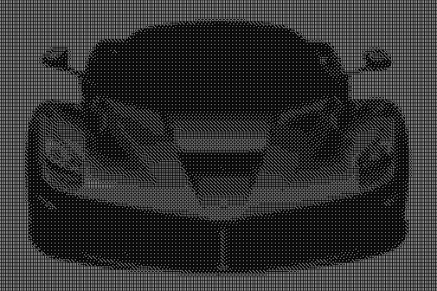 Ferrari Dice Art- Handcrafted Dice Mosaic using 10,000+ Dice, Two Size Options