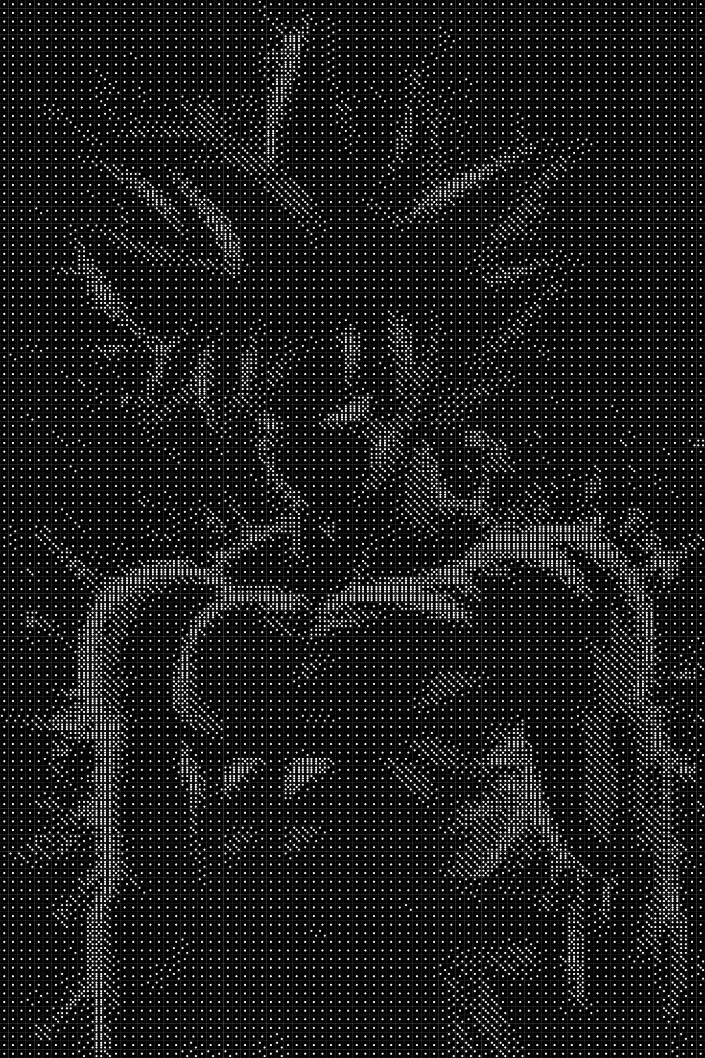 Goku 5 Dice Art- Handcrafted Dice Mosaic using 10,000+ Dice, Two Size Options