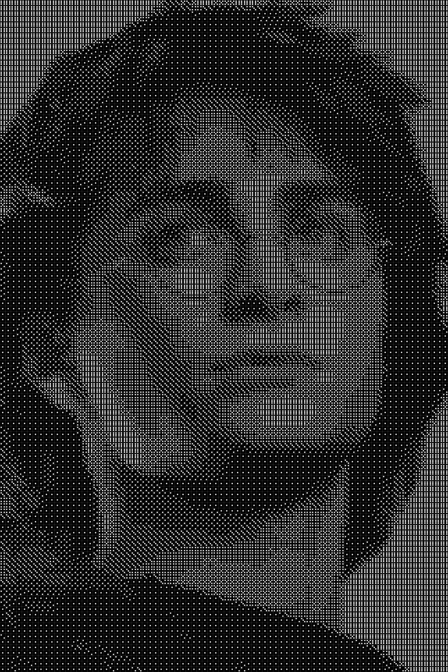 Harry Potter Dice Art- Handcrafted Dice Mosaic using 10,000+ Dice, Two Size Options