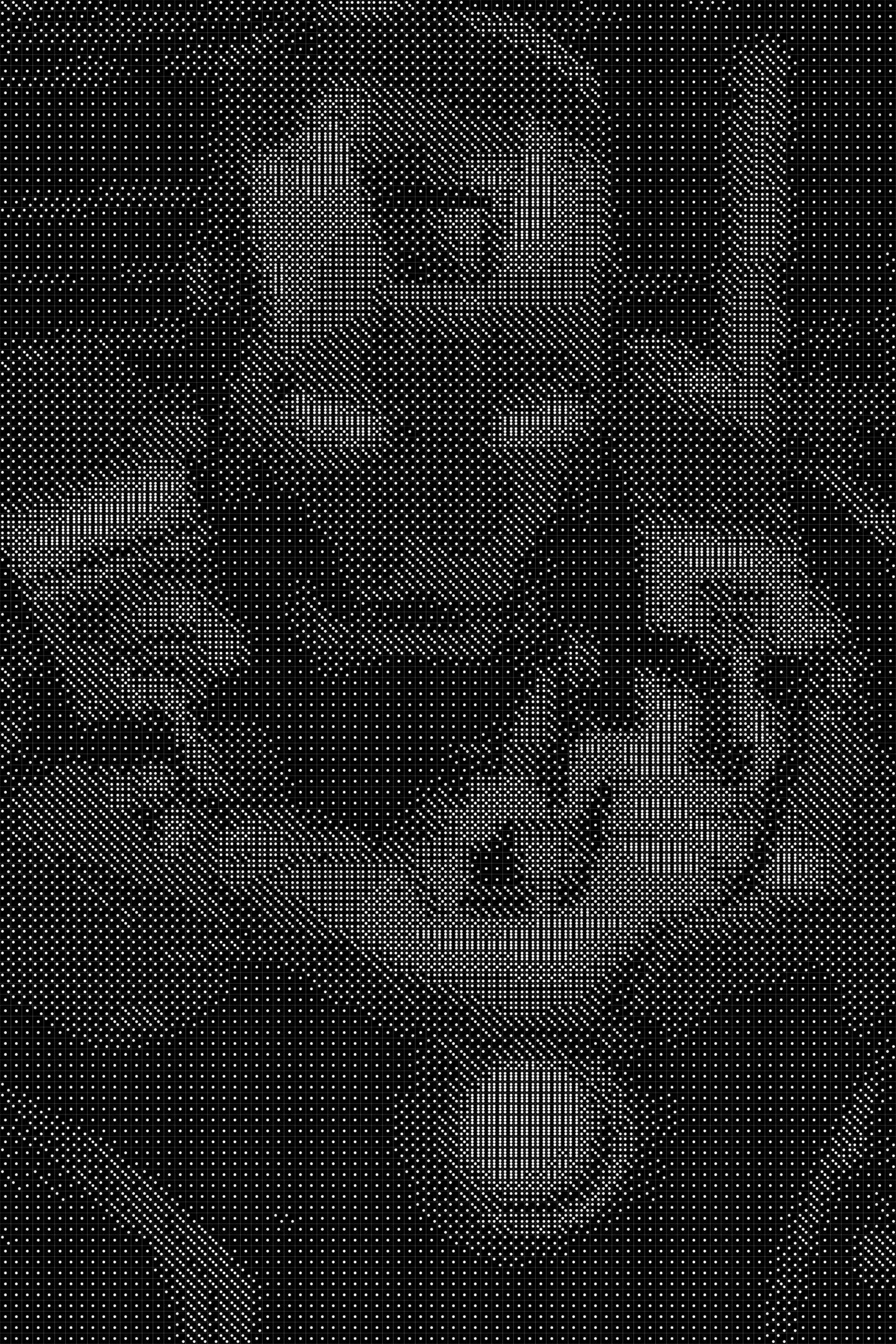 Iron Man 6 Dice Art- Handcrafted Dice Mosaic using 10,000+ Dice, Two Size Options