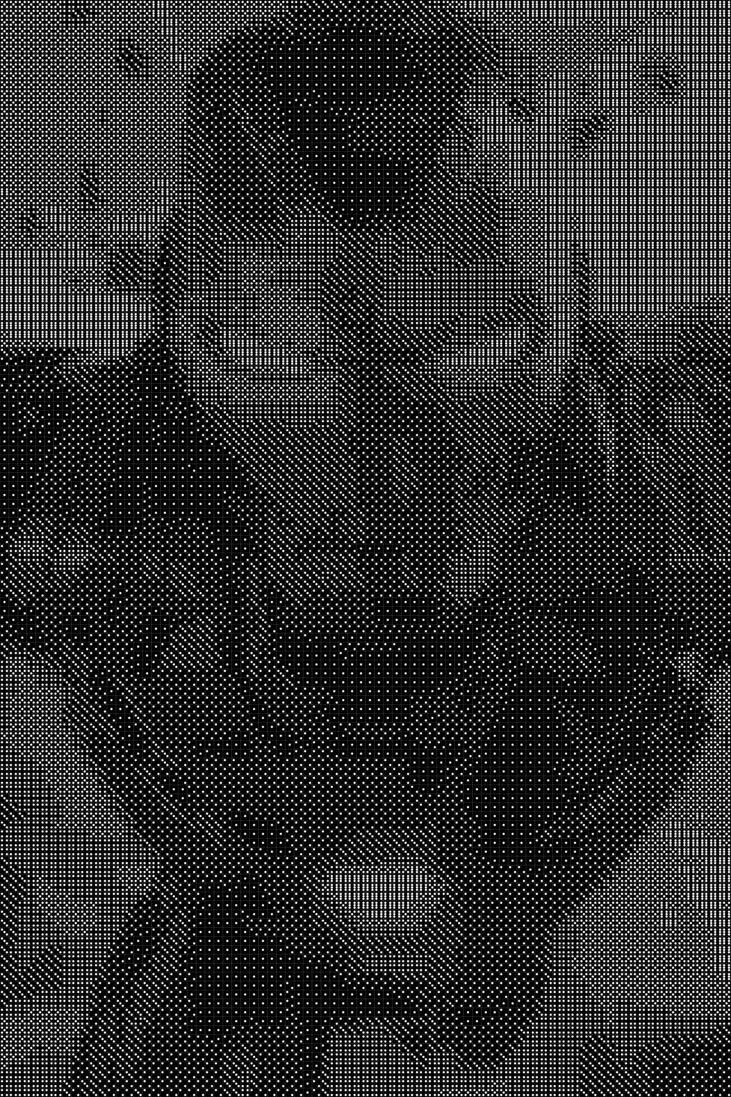 Iron Man 7 Dice Art- Handcrafted Dice Mosaic using 10,000+ Dice, Two Size Options