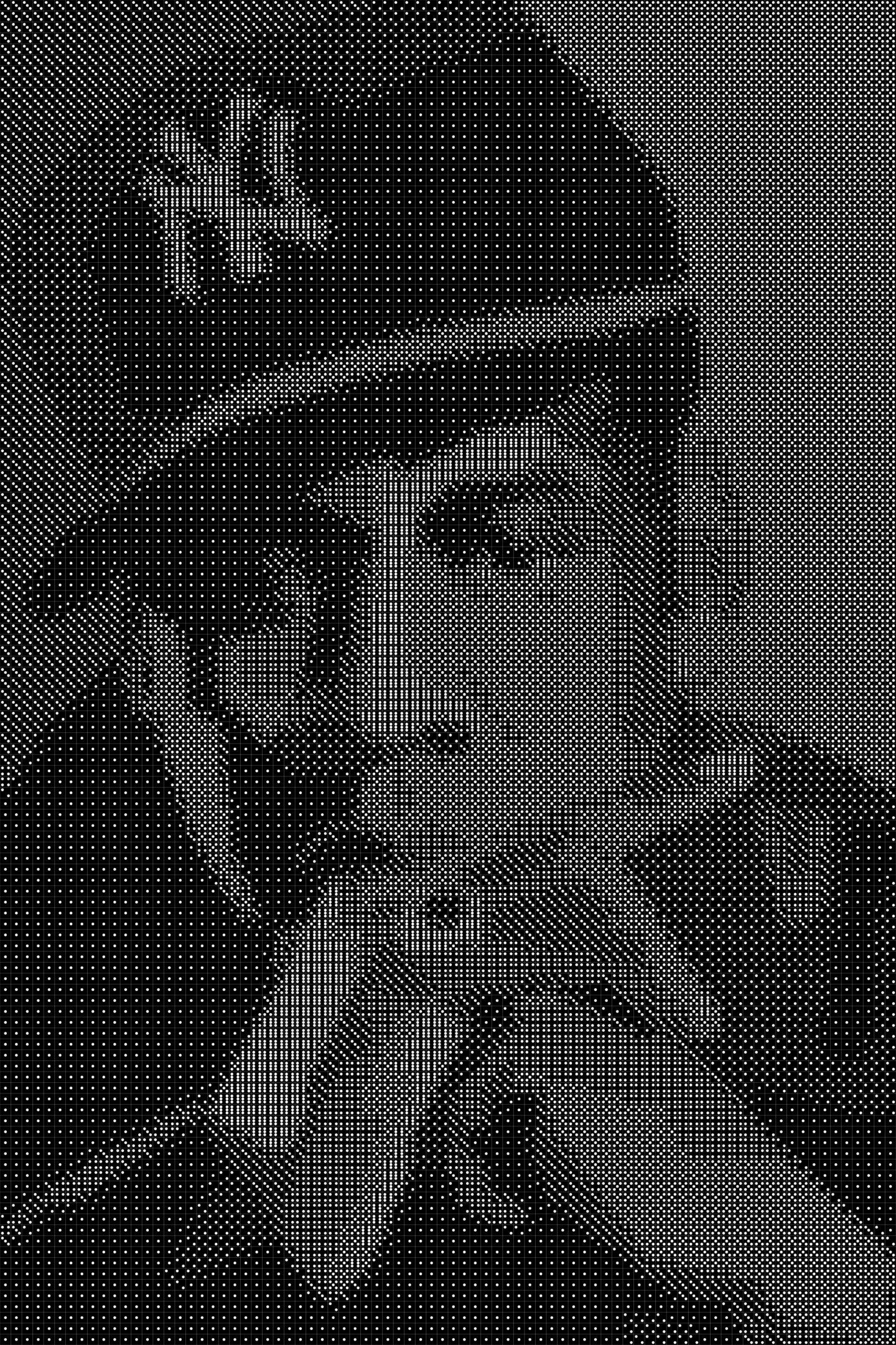 Jayz 2 Dice Art- Handcrafted Dice Mosaic using 10,000+ Dice, Two Size Options
