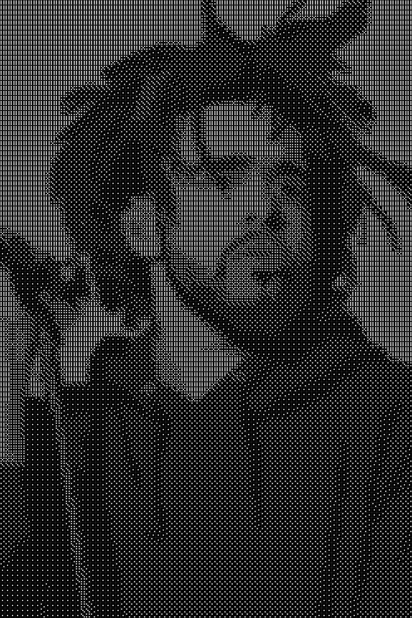Jcole 2 Dice Art- Handcrafted Dice Mosaic using 10,000+ Dice, Two Size Options