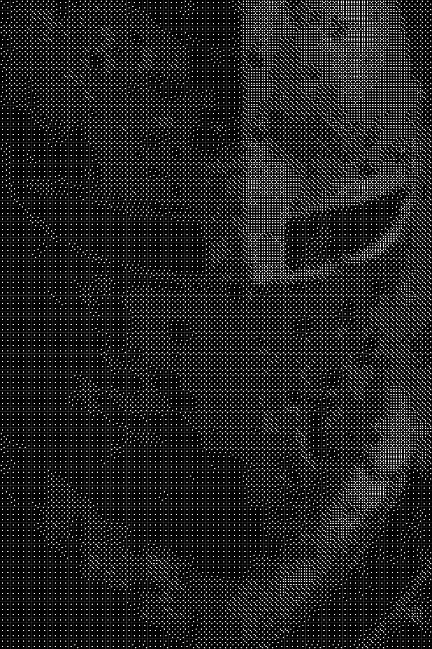 Knight 4 Dice Art- Handcrafted Dice Mosaic using 10,000+ Dice, Two Size Options