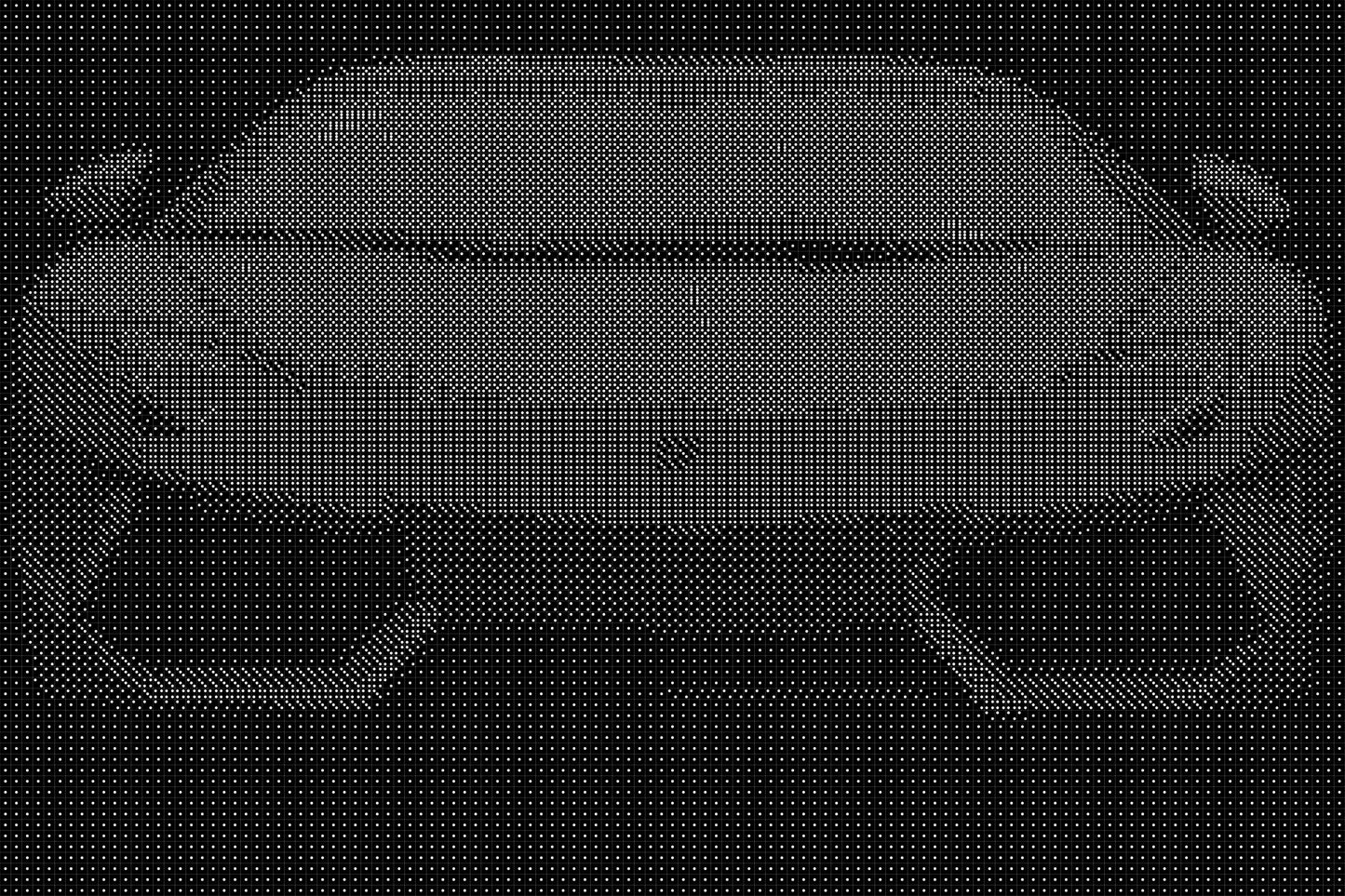 Lamborghini Aventador 11 Dice Art- Handcrafted Dice Mosaic using 10,000+ Dice, Two Size Options