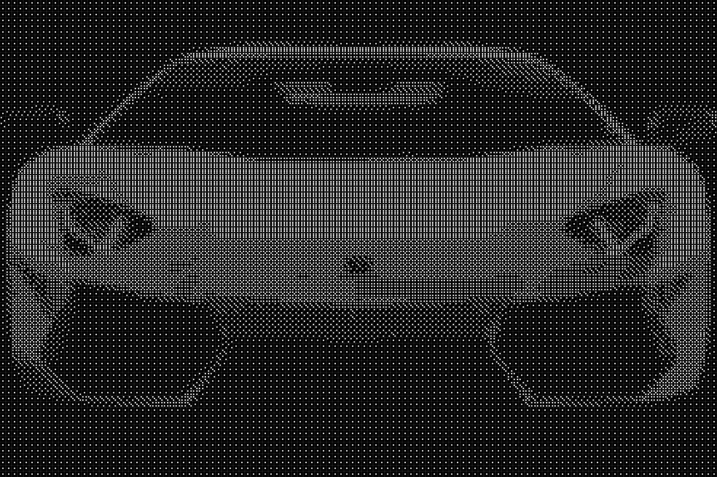 Lamborghini Aventador 14 Dice Art- Handcrafted Dice Mosaic using 10,000+ Dice, Two Size Options