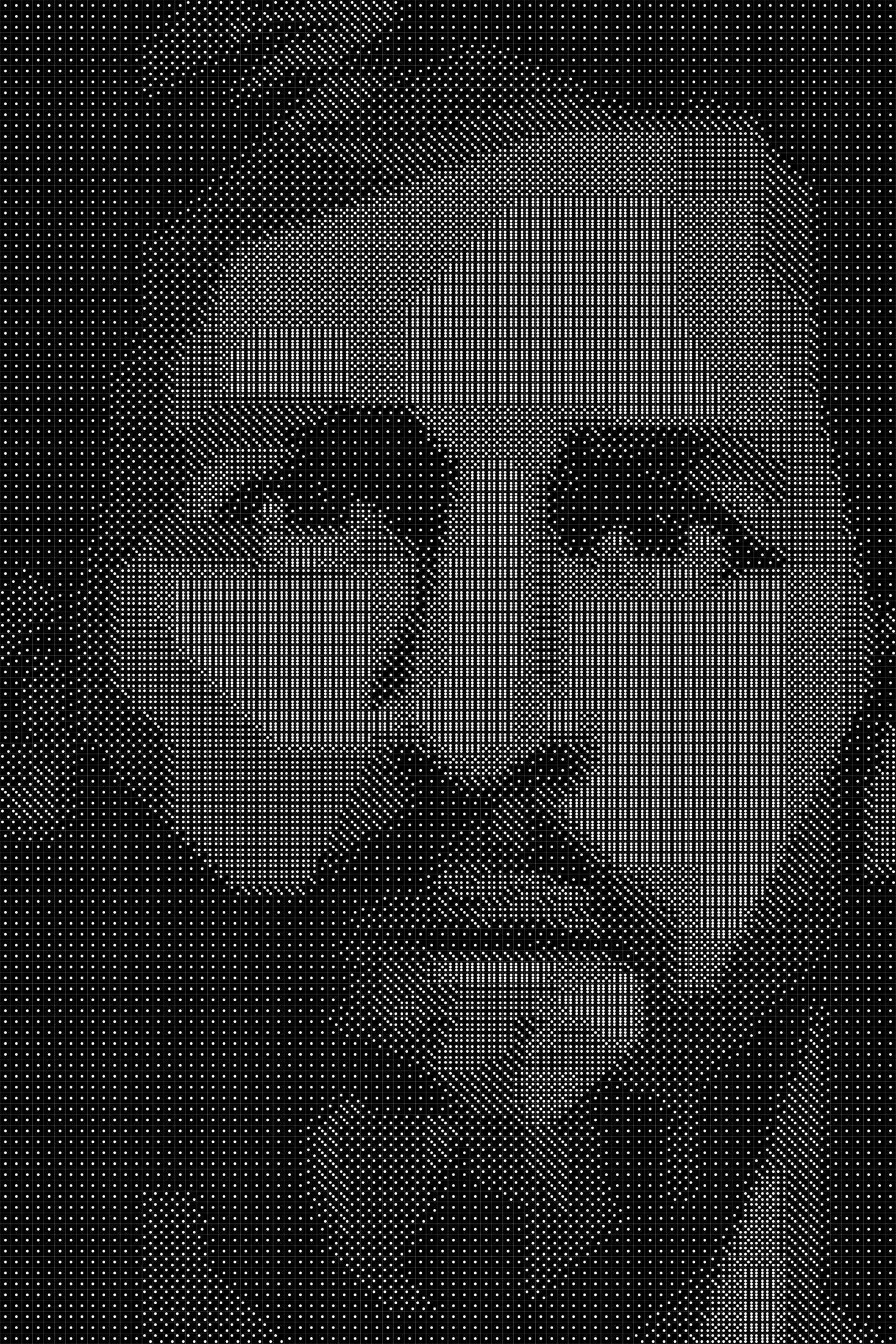 Messi 14 Dice Art- Handcrafted Dice Mosaic using 10,000+ Dice, Two Size Options