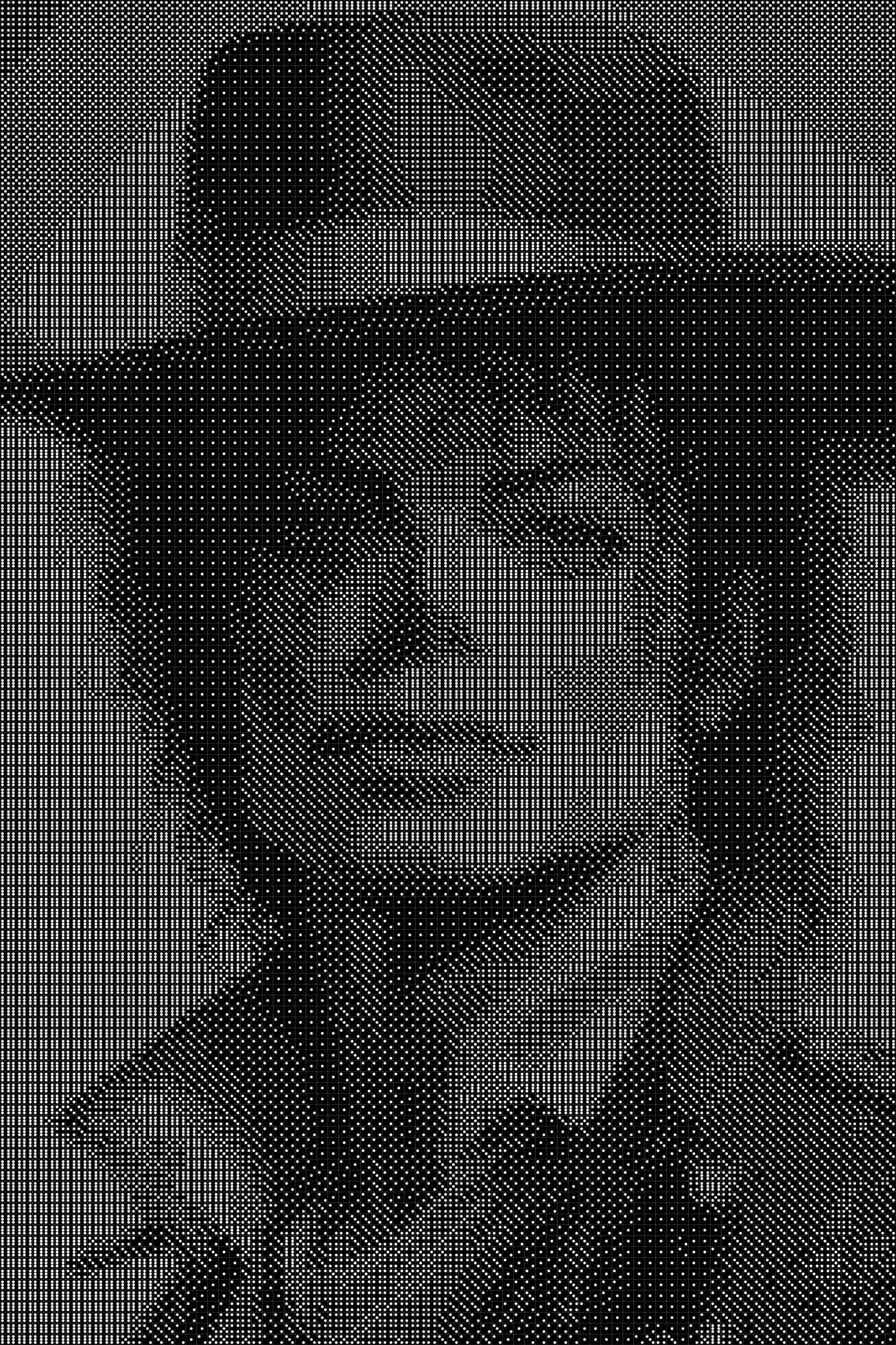 Michael Jackson 3 Dice Art- Handcrafted Dice Mosaic using 10,000+ Dice, Two Size Options