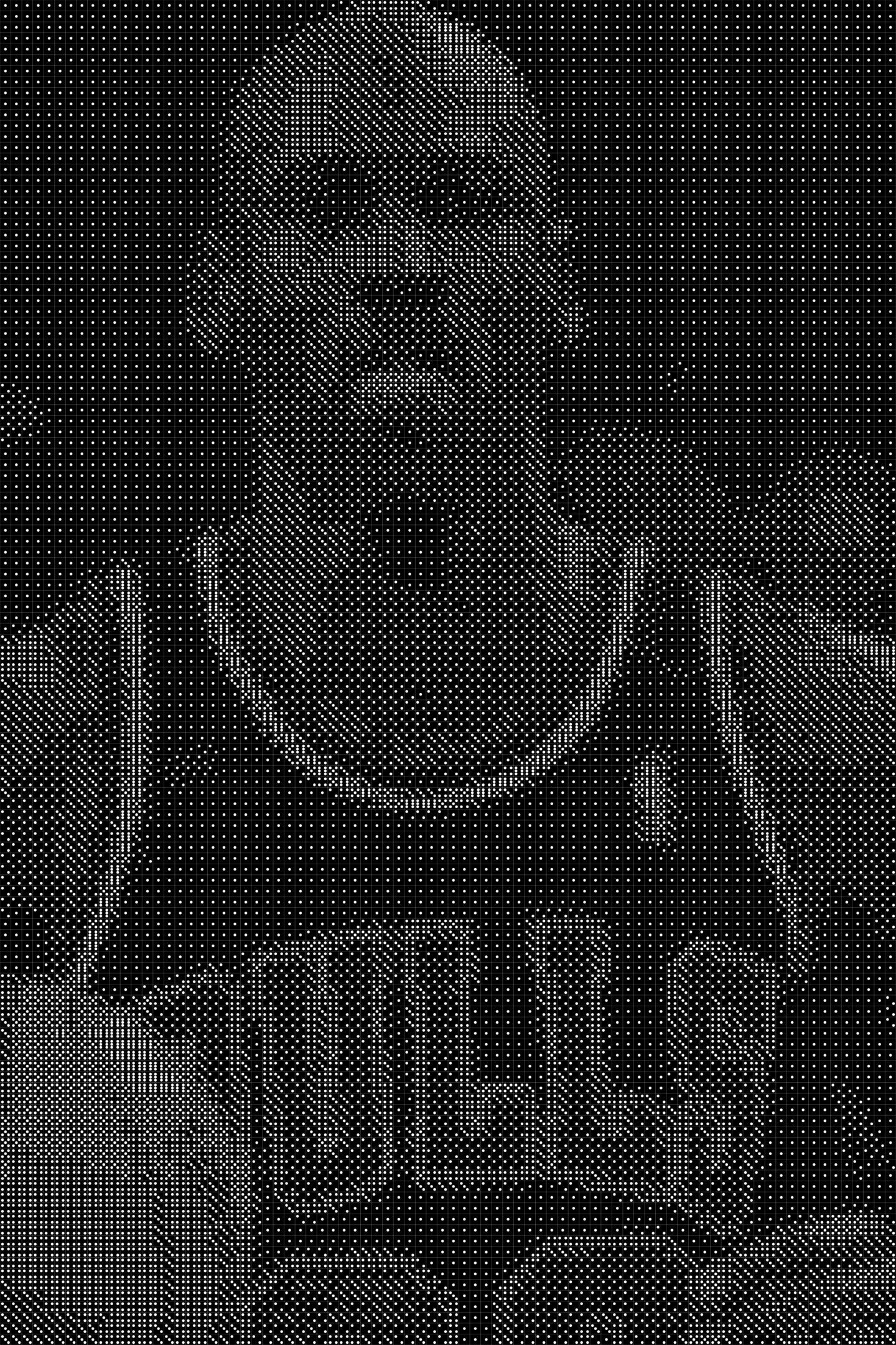 Michael Jordan 24 Dice Art- Handcrafted Dice Mosaic using 10,000+ Dice, Two Size Options