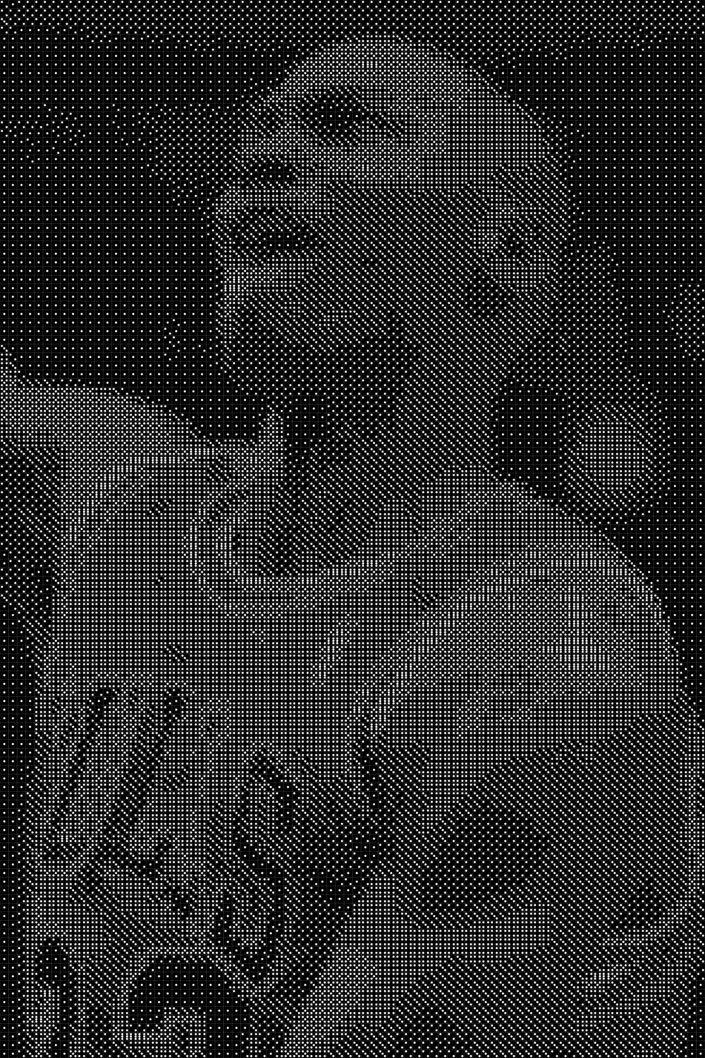 Michael Jordan 36 Dice Art- Handcrafted Dice Mosaic using 10,000+ Dice, Two Size Options