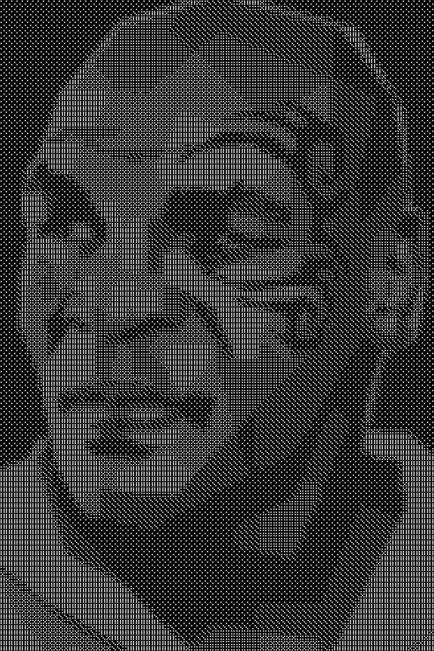Mike Tyson 2 Dice Art- Handcrafted Dice Mosaic using 10,000+ Dice, Two Size Options