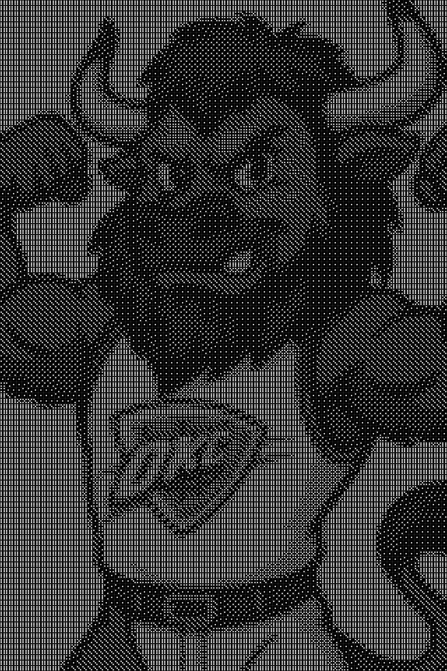 Oklahoma City Thunder NBA 2 Dice Art- Handcrafted Dice Mosaic using 10,000+ Dice, Two Size Options