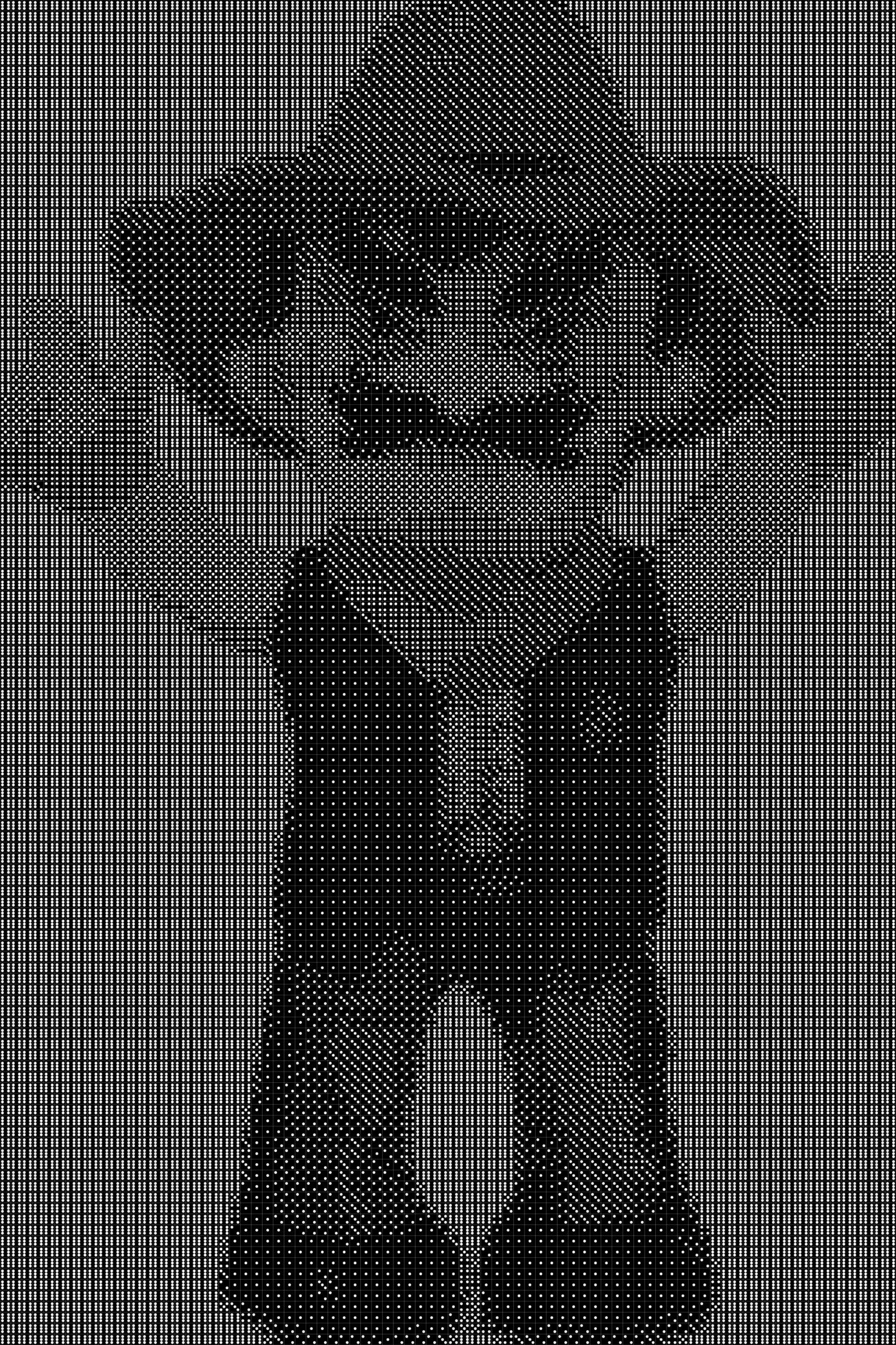 Oklahoma State University NCAA 11 Dice Art- Handcrafted Dice Mosaic using 10,000+ Dice, Two Size Options