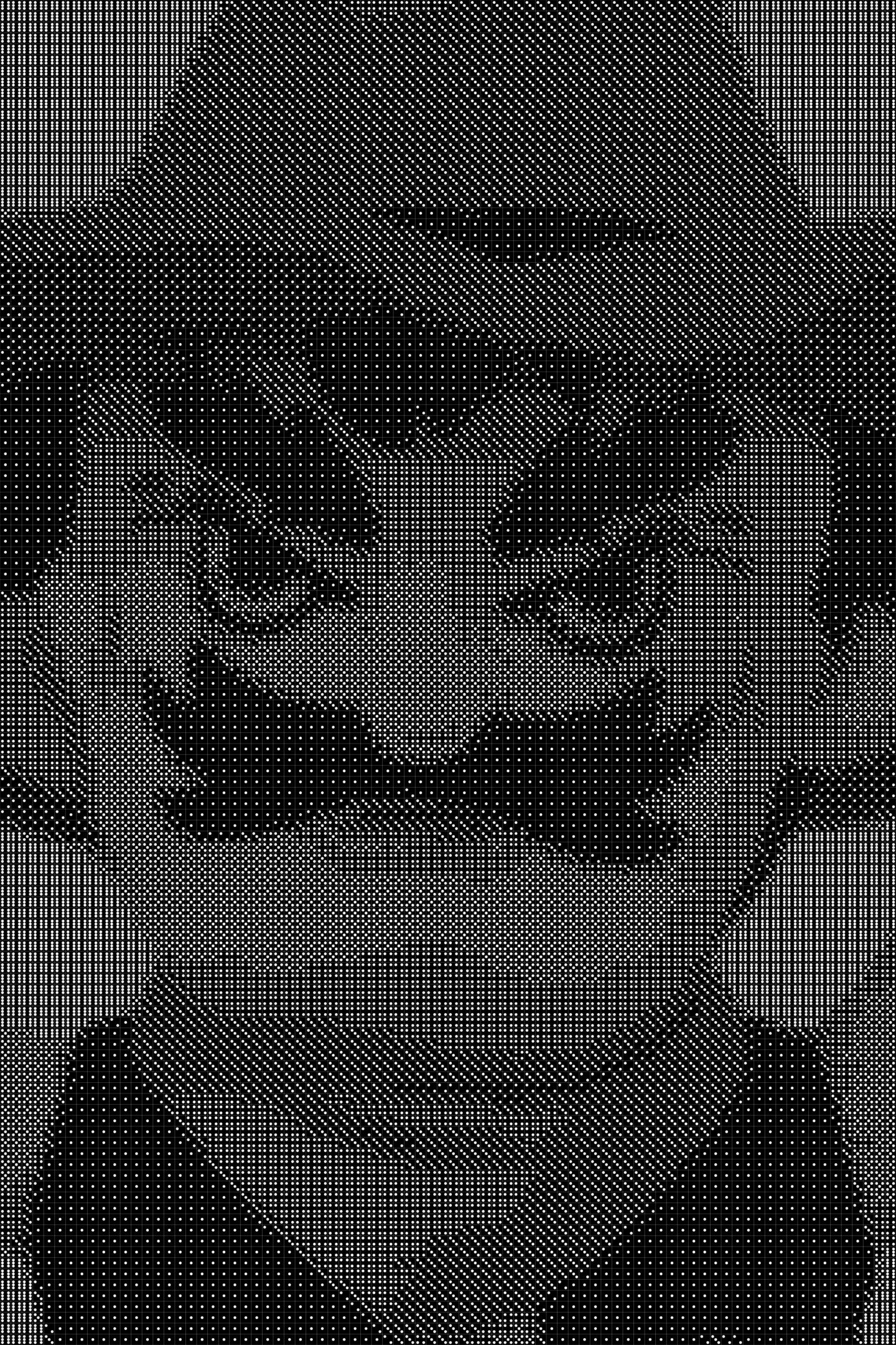 Oklahoma State University NCAA 12 Dice Art- Handcrafted Dice Mosaic using 10,000+ Dice, Two Size Options