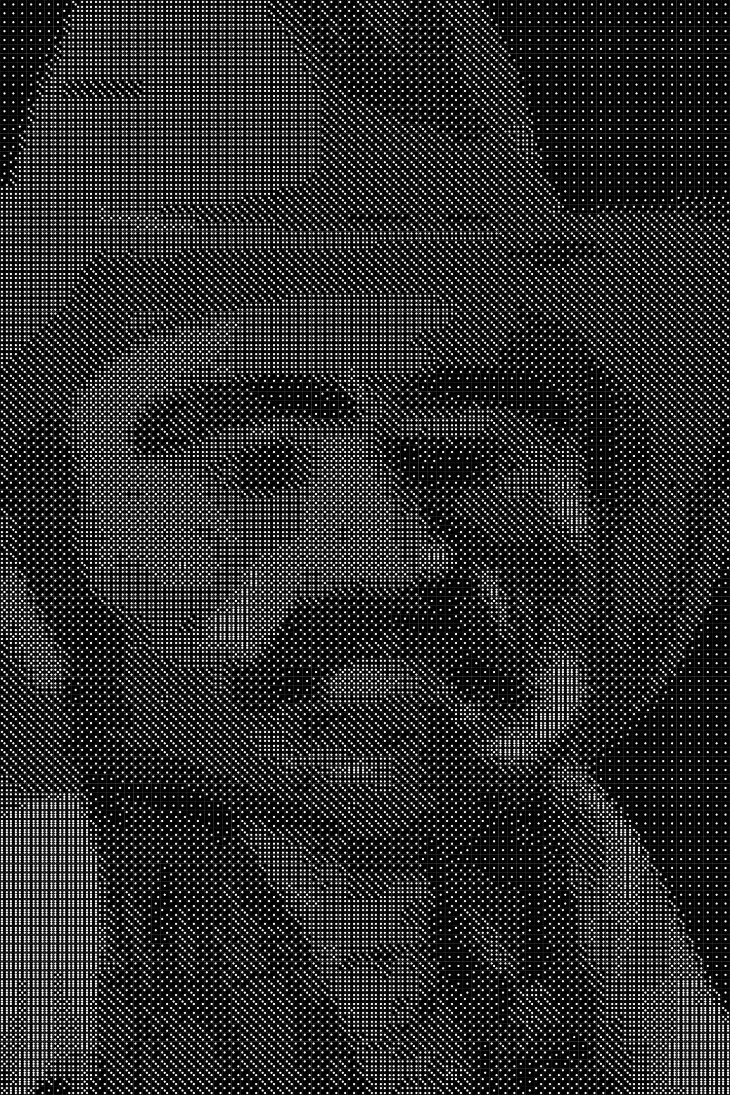 Oklahoma State University NCAA 18 Dice Art- Handcrafted Dice Mosaic using 10,000+ Dice, Two Size Options