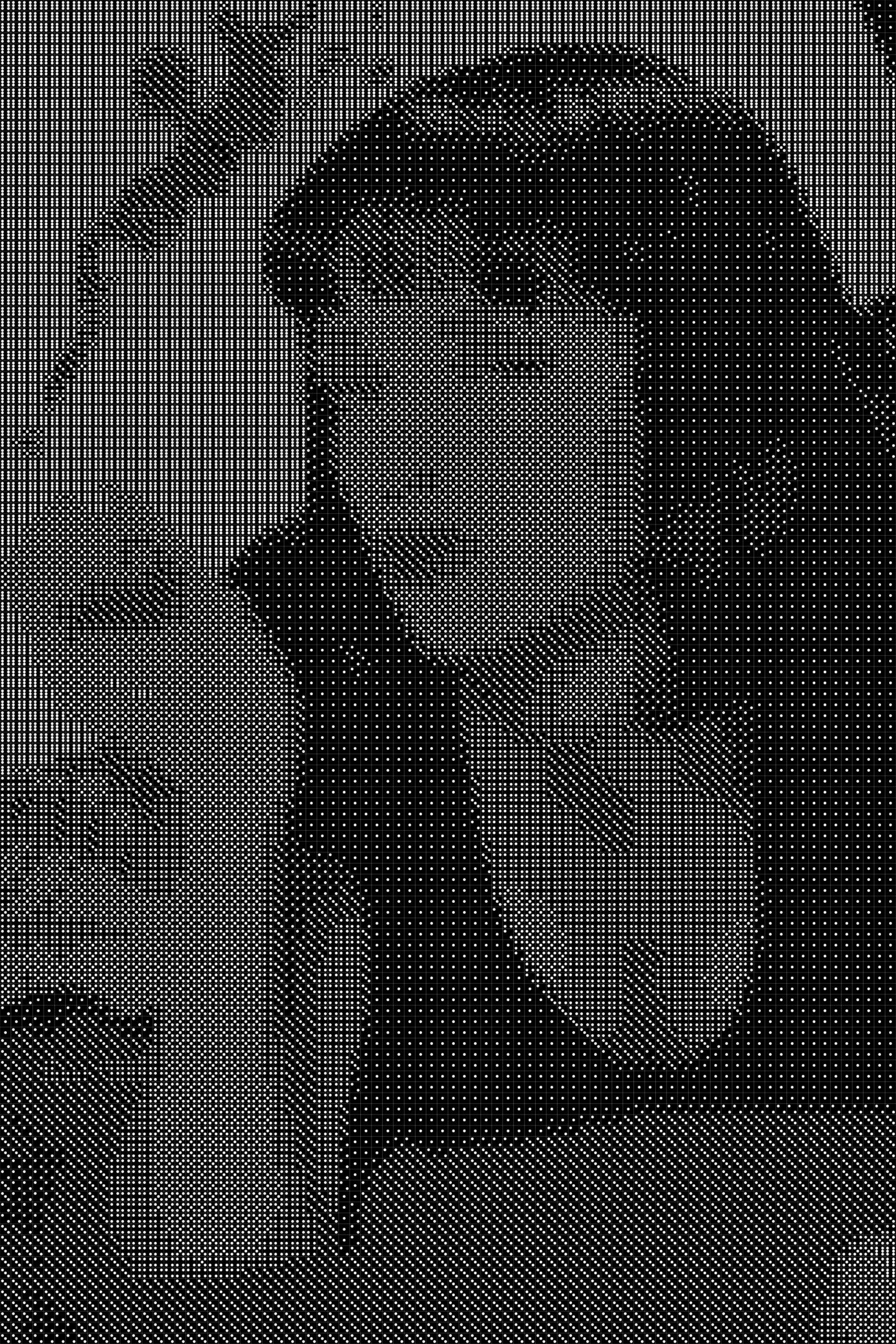 Pulpfuction Dice Art- Handcrafted Dice Mosaic using 10,000+ Dice, Two Size Options