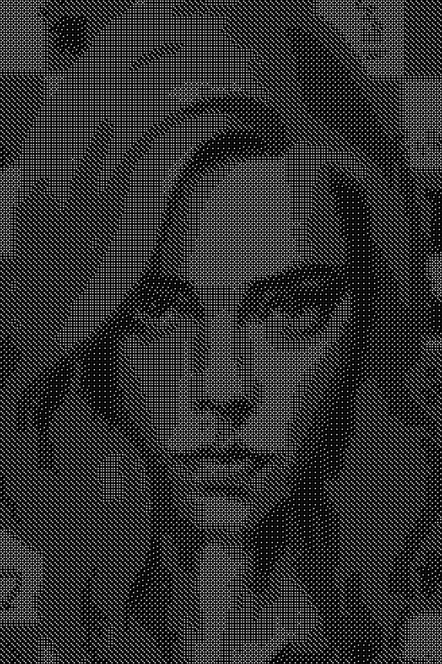 Queens Gambit Dice Art- Handcrafted Dice Mosaic using 10,000+ Dice, Two Size Options