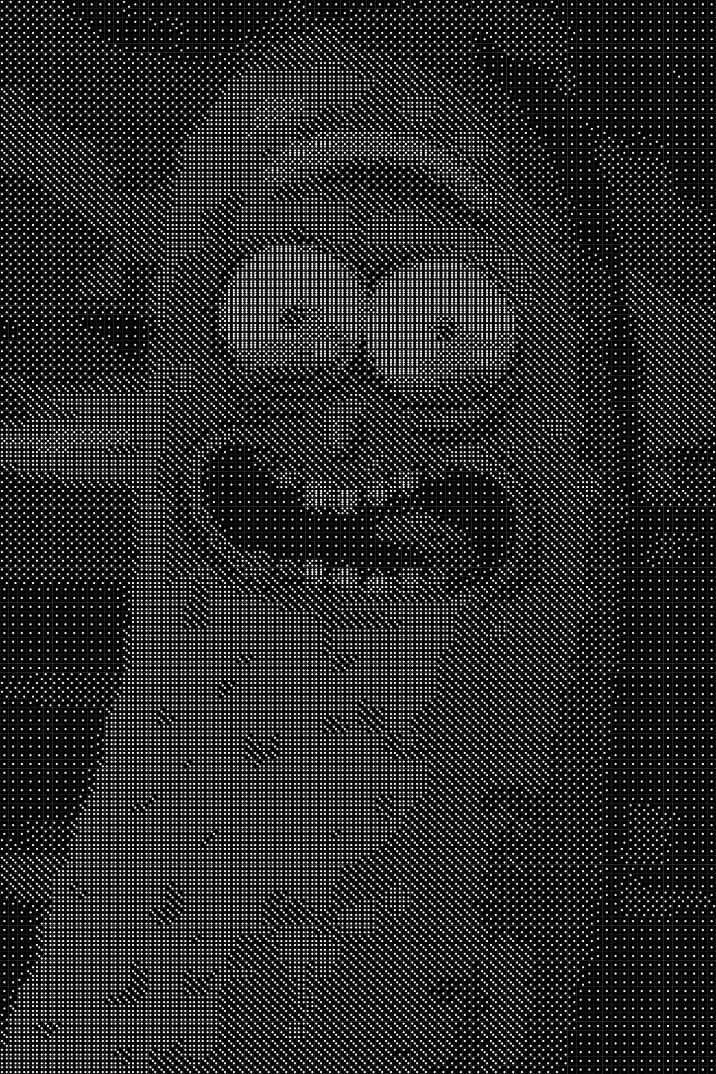 Rick and Morty 2 Dice Art- Handcrafted Dice Mosaic using 10,000+ Dice, Two Size Options