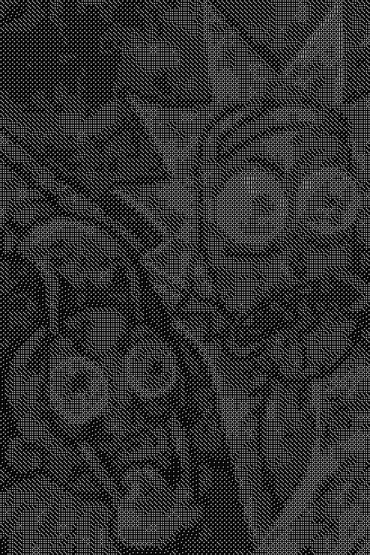 Rick and Morty 5 Dice Art- Handcrafted Dice Mosaic using 10,000+ Dice, Two Size Options